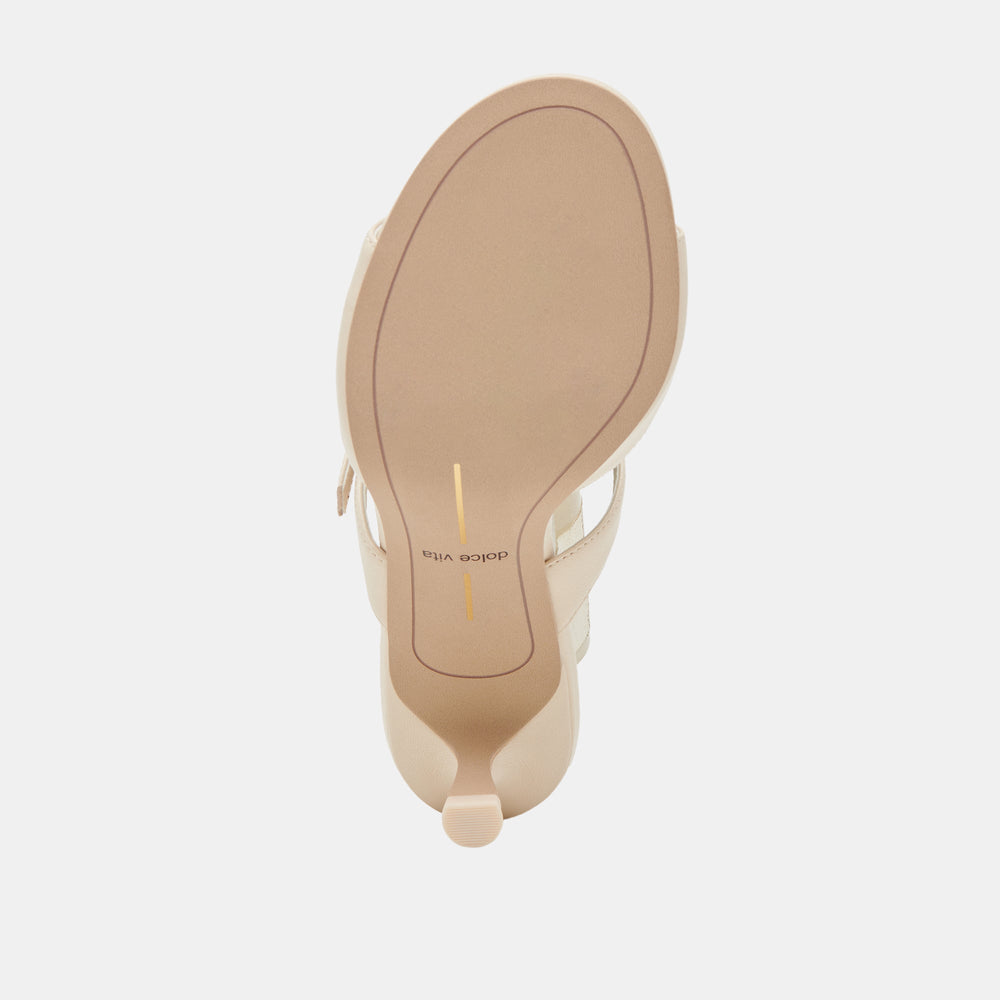 LORALI HEELS CREME LEATHER | Dolce Vita Women