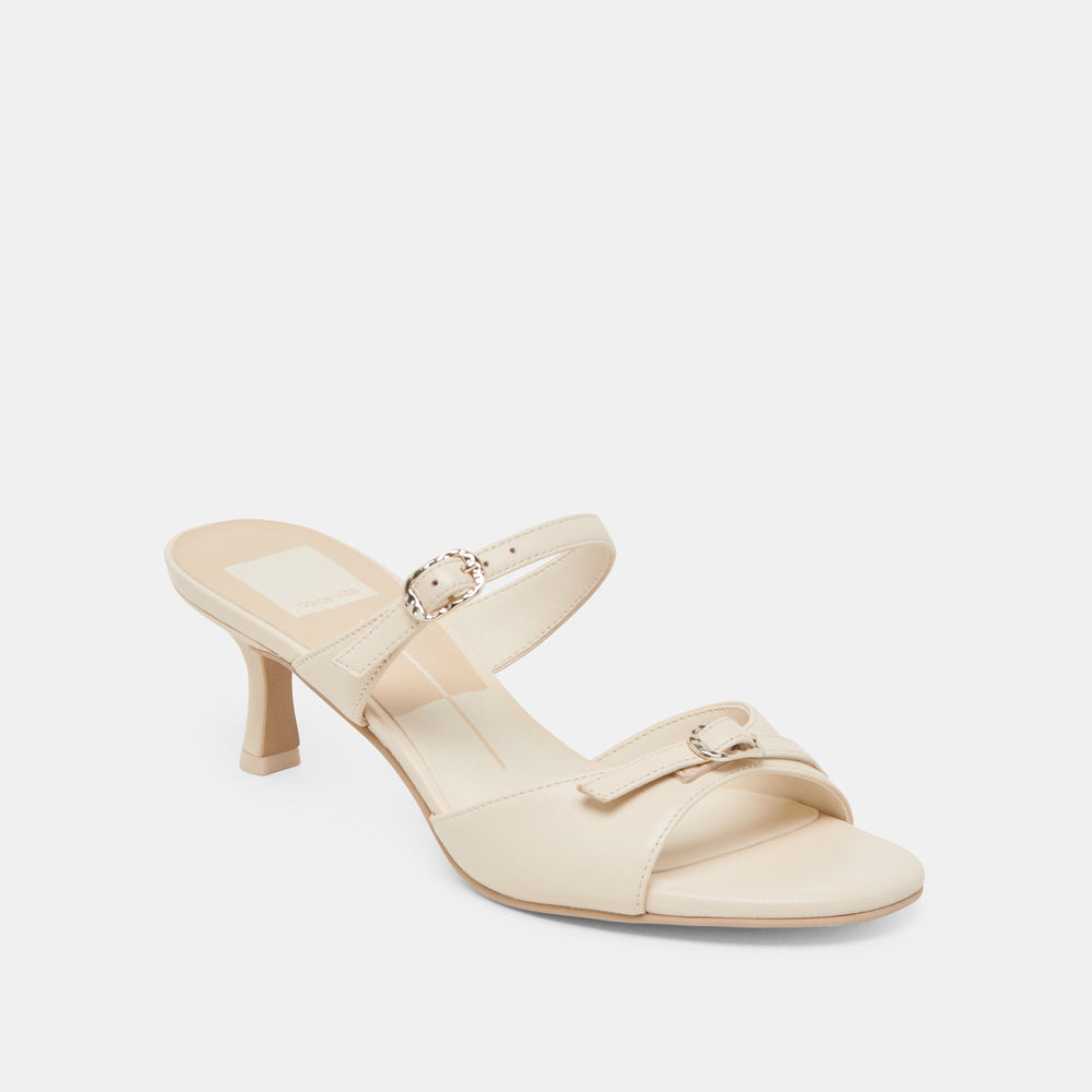 LORALI HEELS CREME LEATHER | Dolce Vita Women