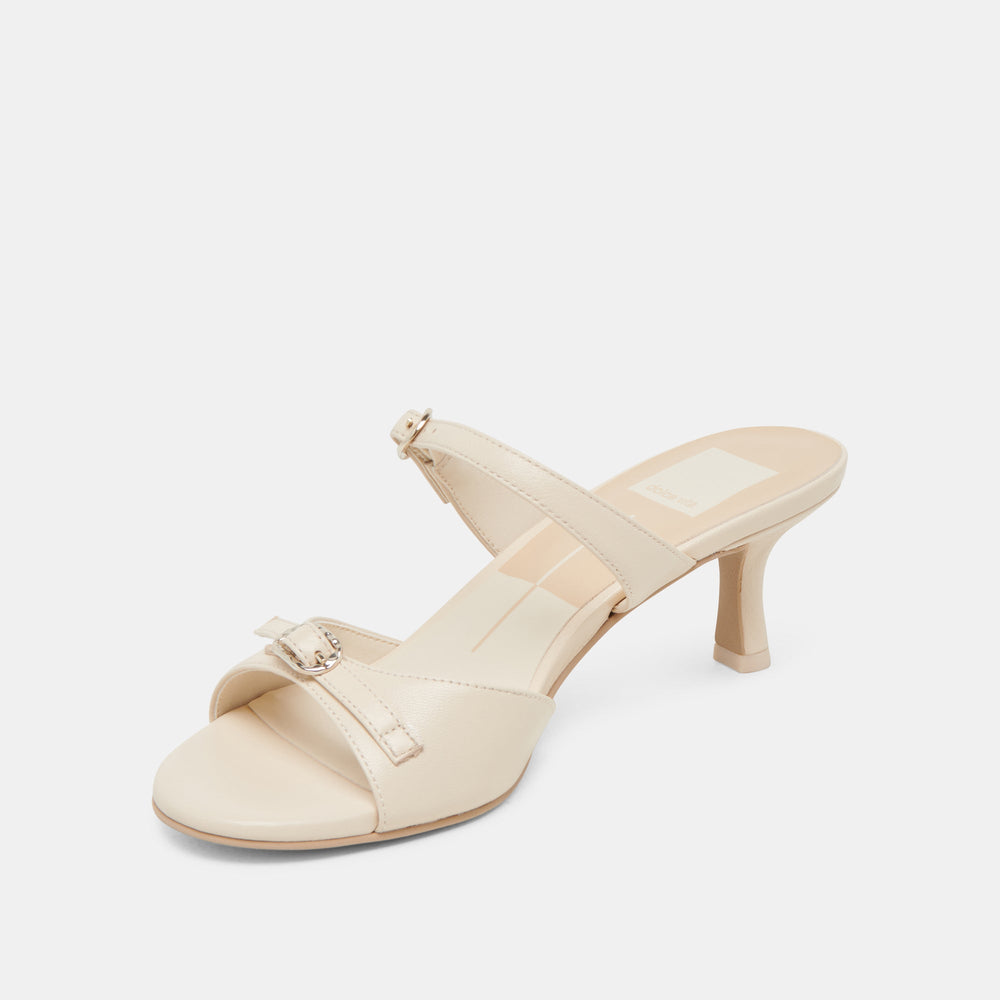 LORALI HEELS CREME LEATHER | Dolce Vita Women
