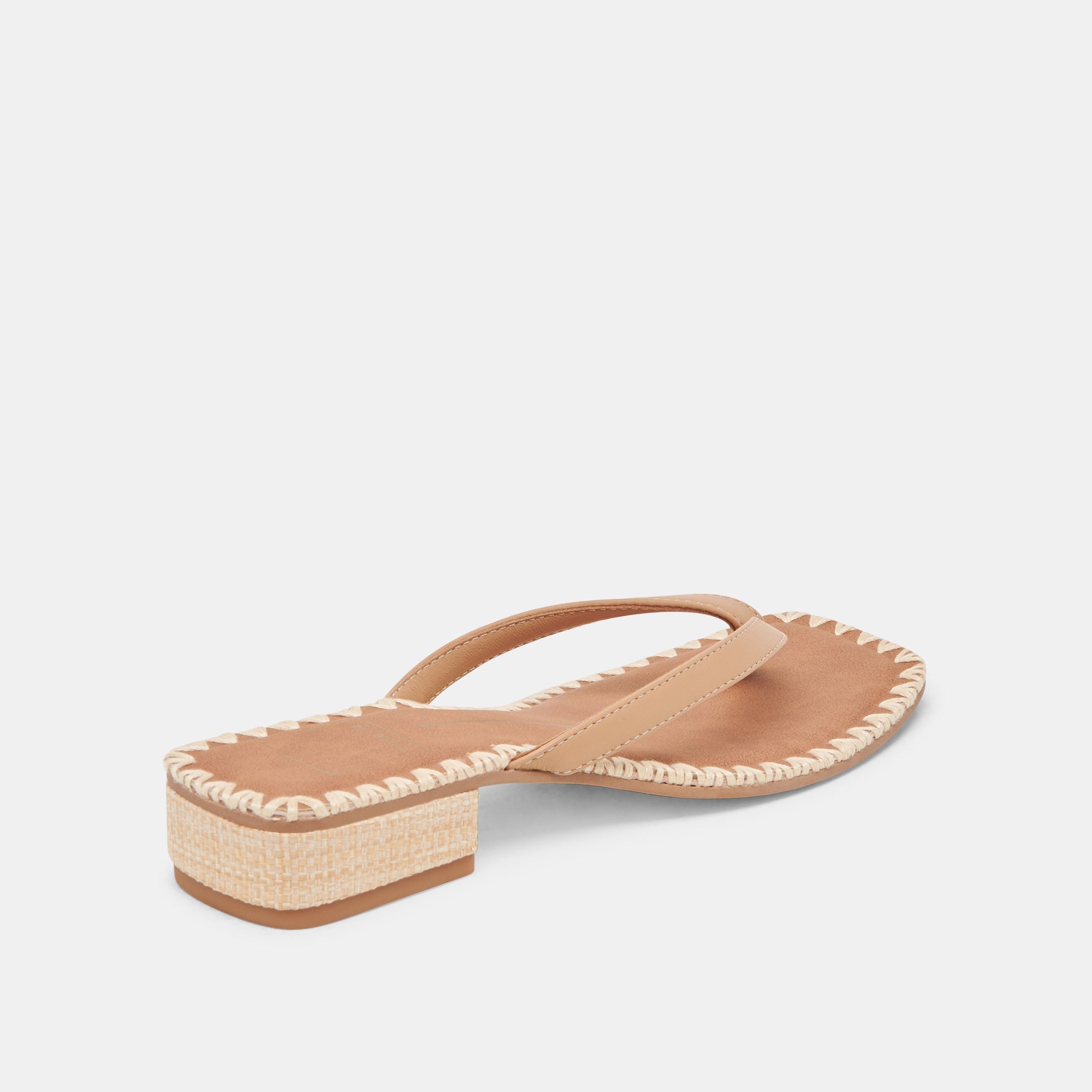 BARTY SANDALS LIGHT TAN LEATHER | Women Dolce Vita