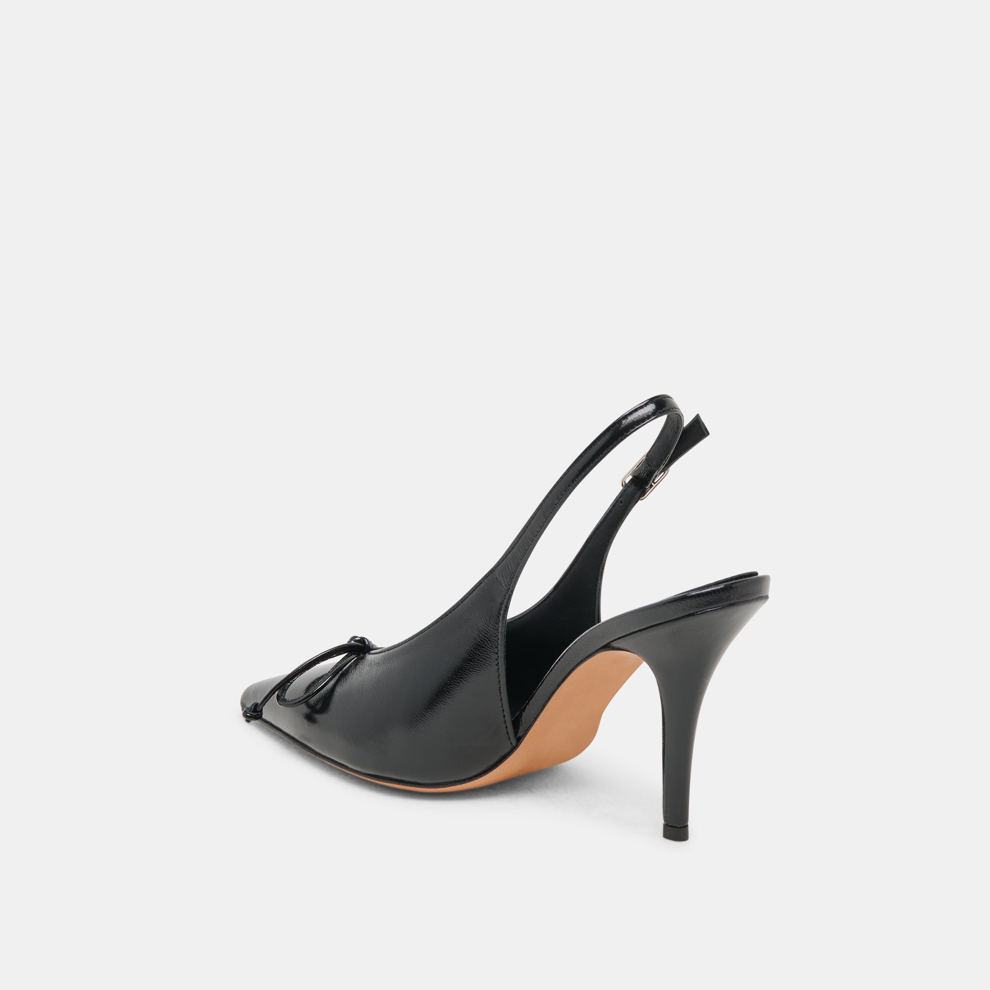 GEENA HEELS BLACK LEATHER | Dolce Vita Women