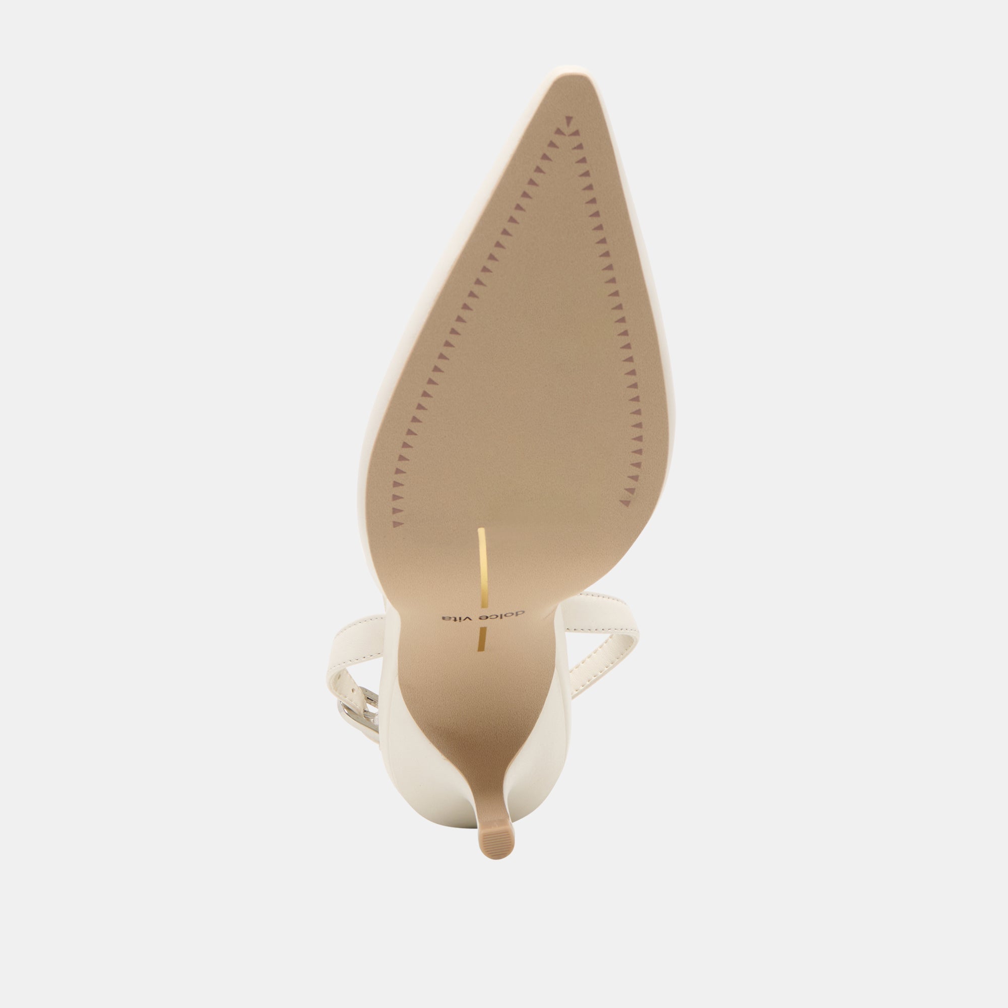 Hamya White Leather Heels | Women Dolce Vita