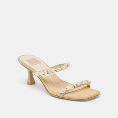 GRASON HEELS LT NATURAL RAFFIA | Women Dolce Vita