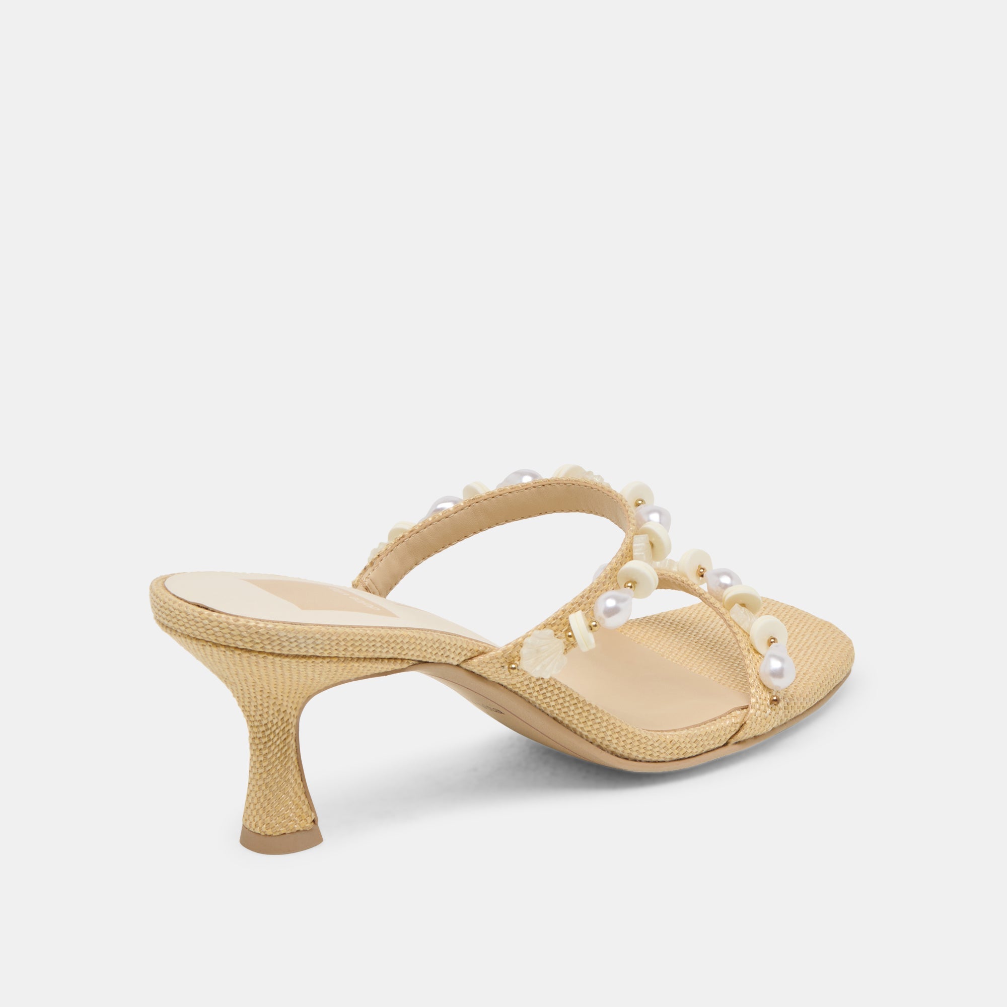 GRASON HEELS LT NATURAL RAFFIA | Women Dolce Vita