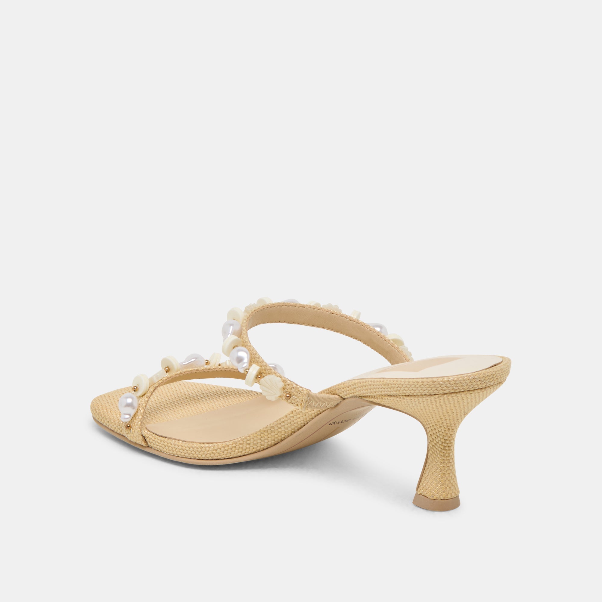 GRASON HEELS LT NATURAL RAFFIA | Women Dolce Vita