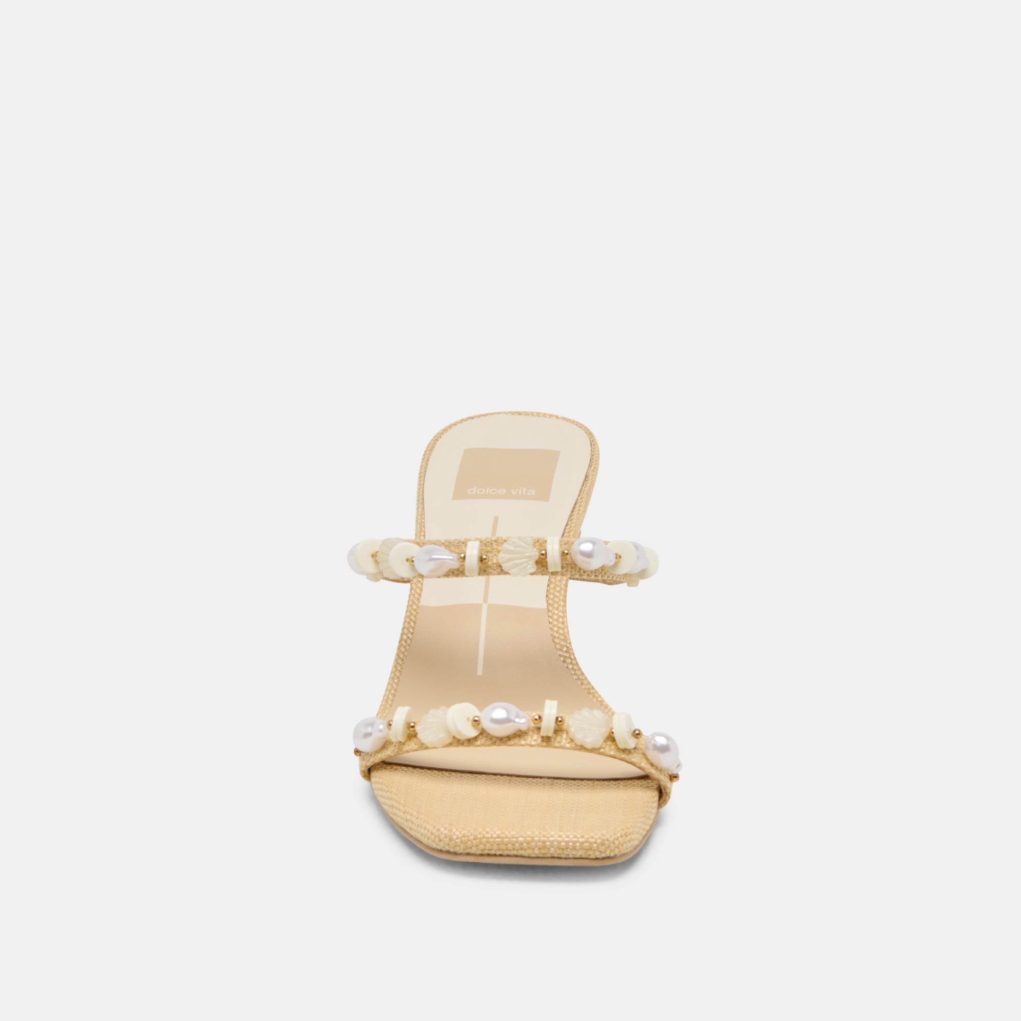 GRASON HEELS LT NATURAL RAFFIA | Women Dolce Vita