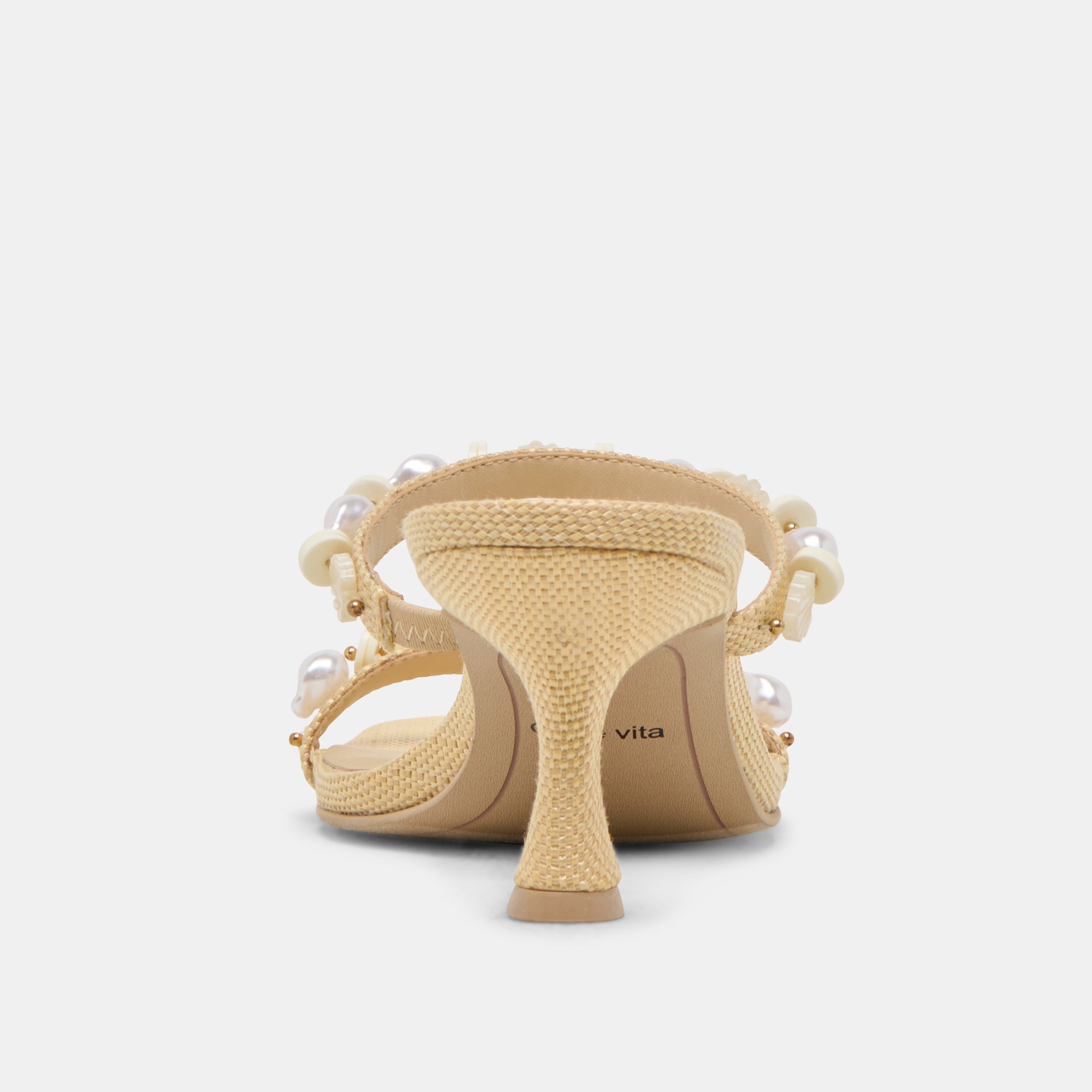 GRASON HEELS LT NATURAL RAFFIA | Women Dolce Vita