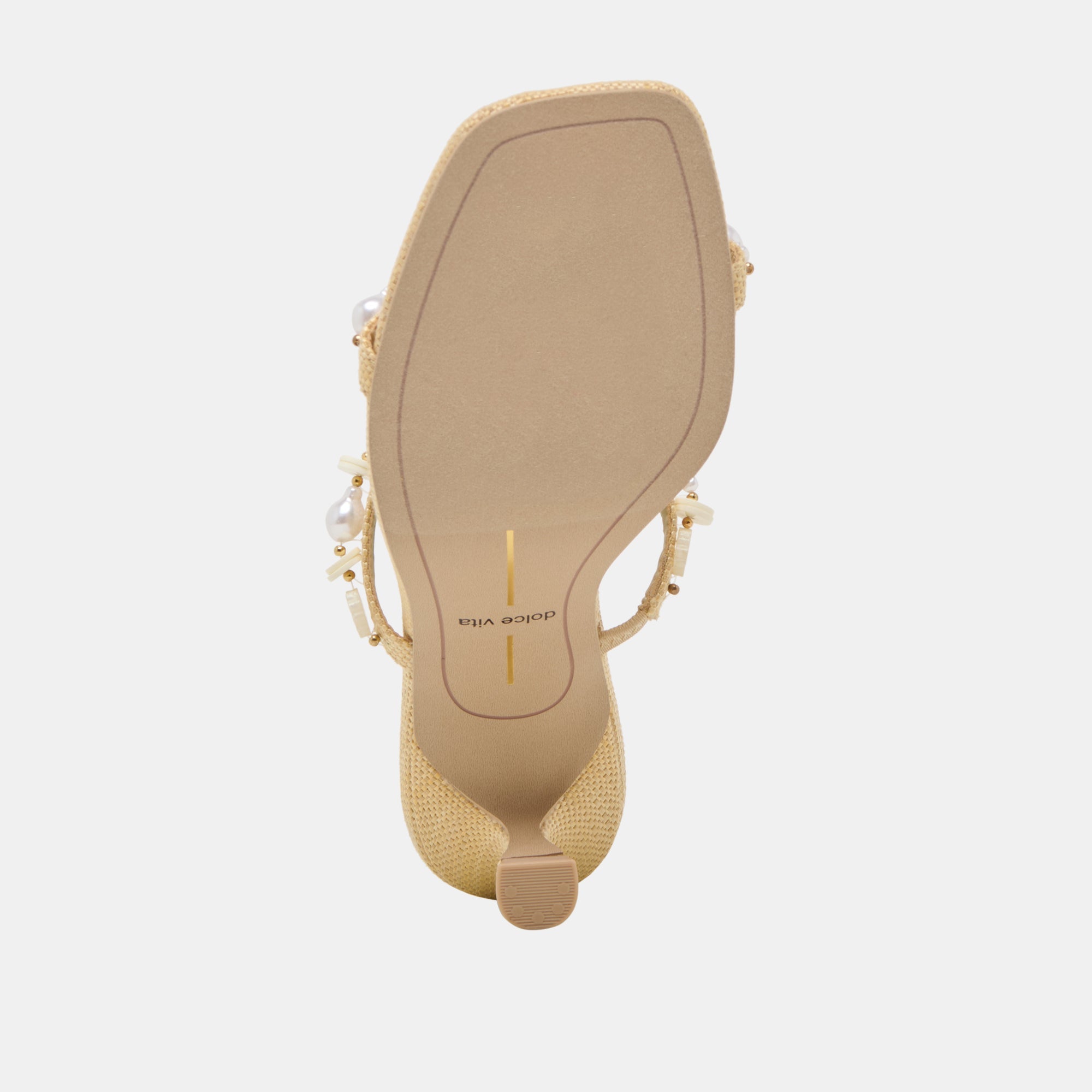 GRASON HEELS LT NATURAL RAFFIA | Women Dolce Vita