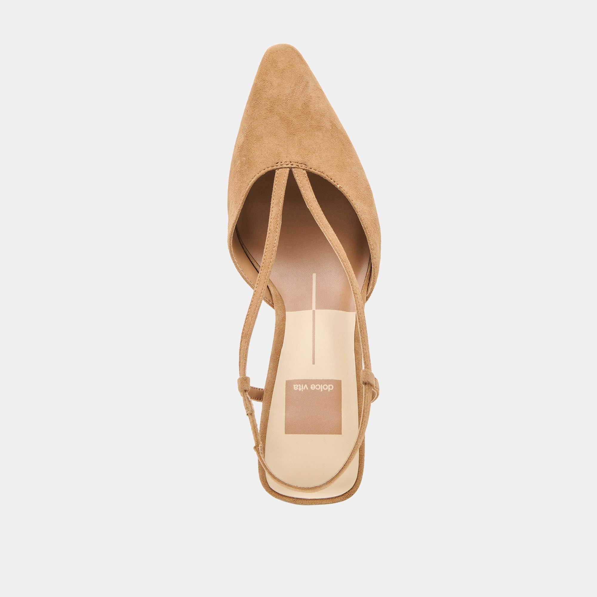 Ginay Lt Brown Suede Heels | Dolce Vita Women