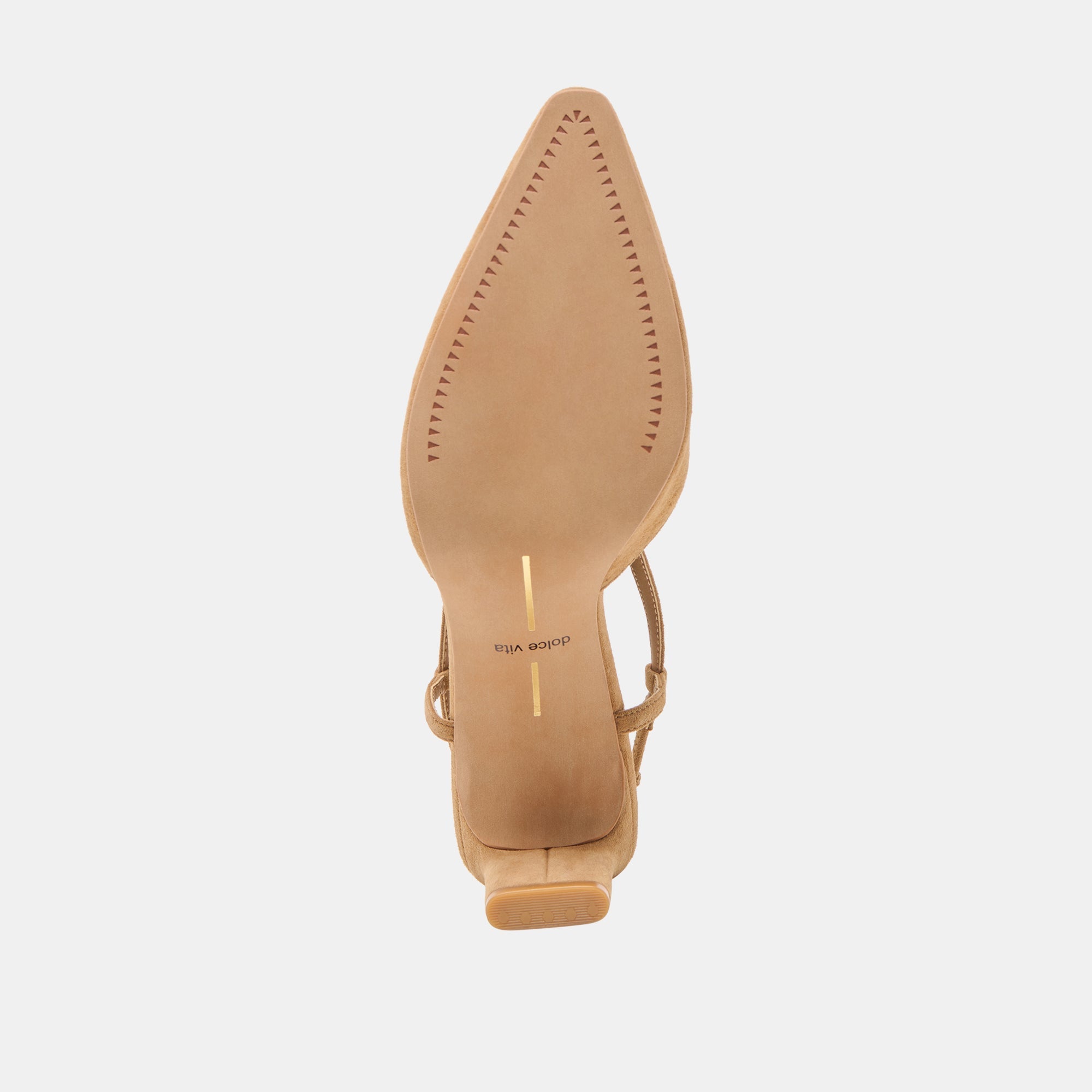 Ginay Lt Brown Suede Heels | Dolce Vita Women