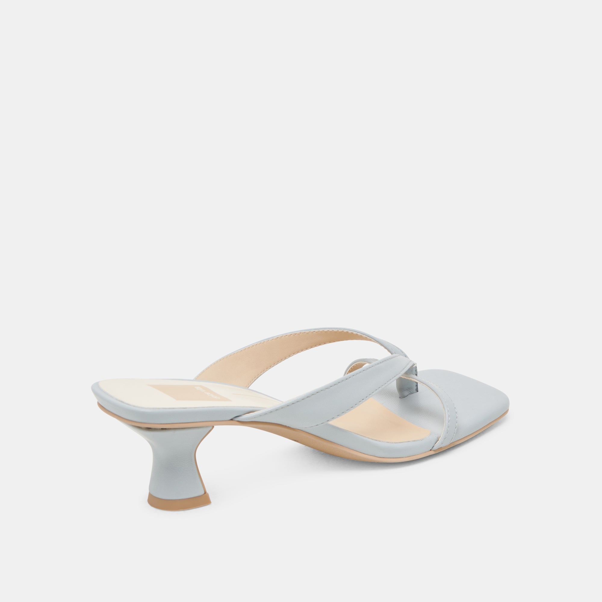 BREVEL HEELS LIGHT BLUE LEATHER | Women Dolce Vita