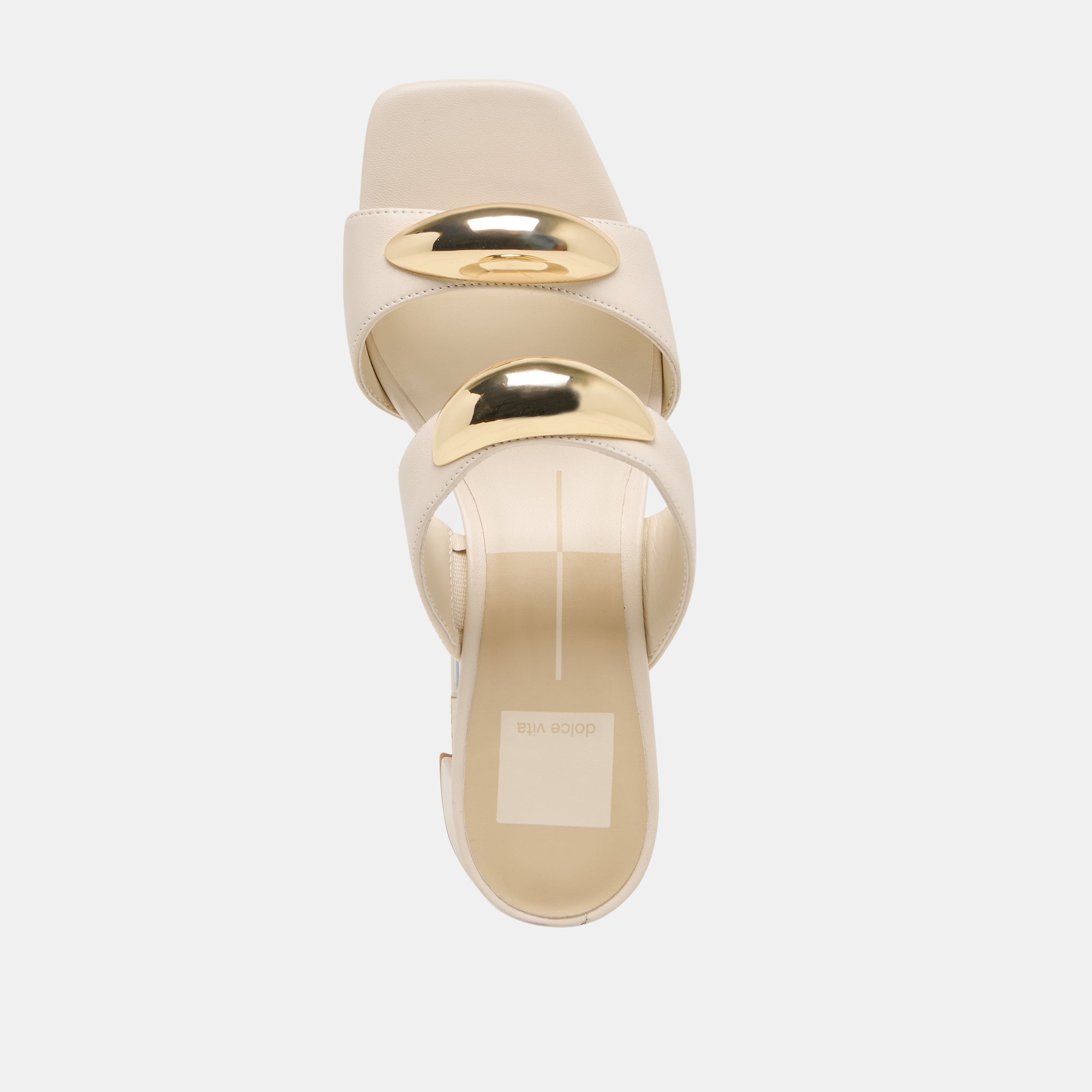Barnet Bone Leather Heels | Women Dolce Vita