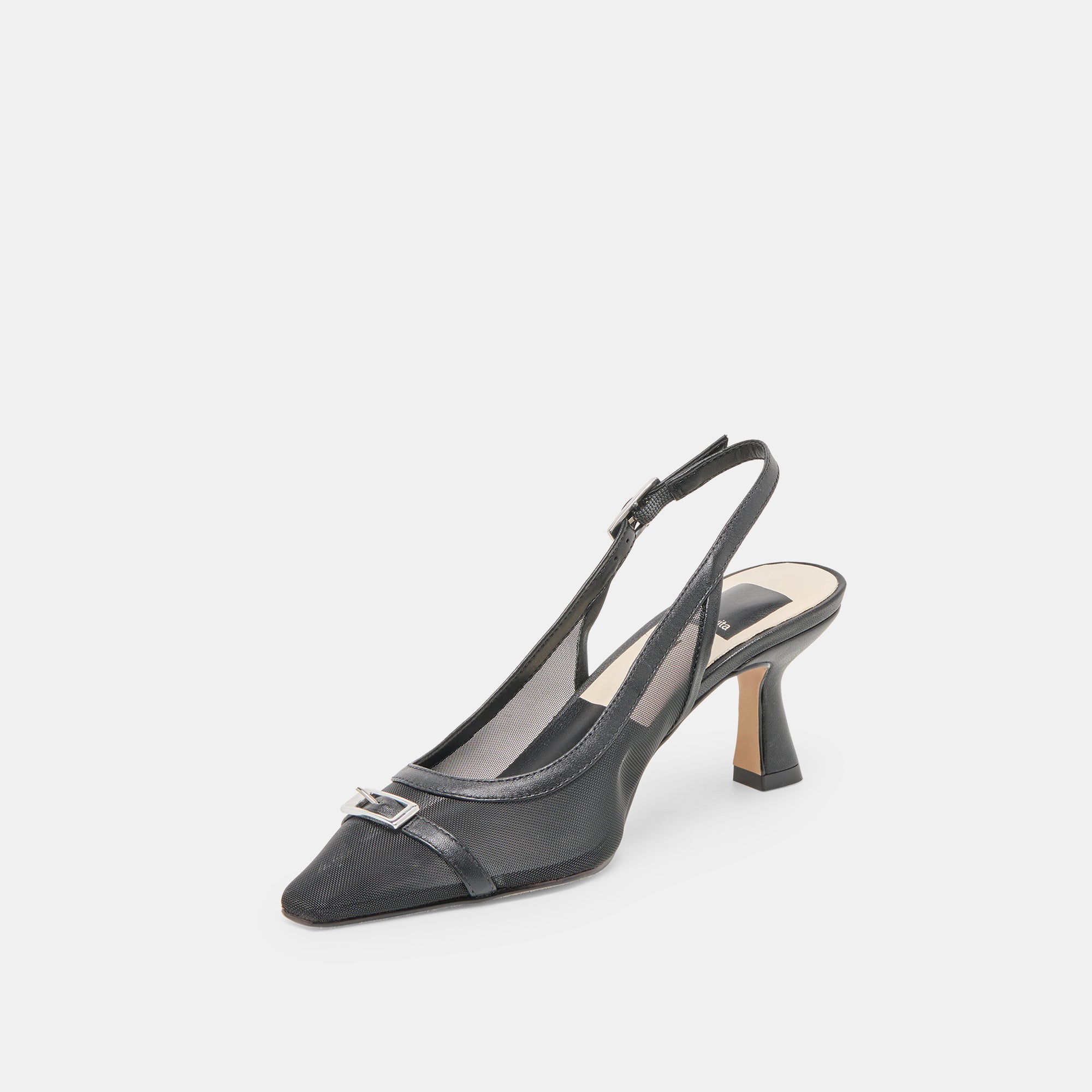 Lorine Onyx Mesh Heels | Dolce Vita Women
