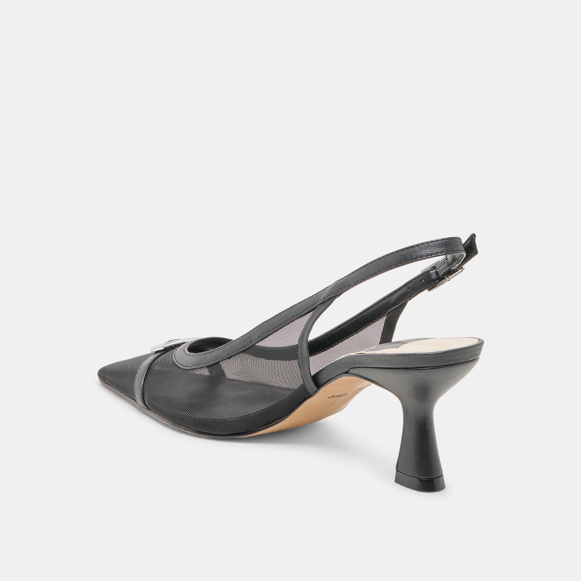Lorine Onyx Mesh Heels | Dolce Vita Women