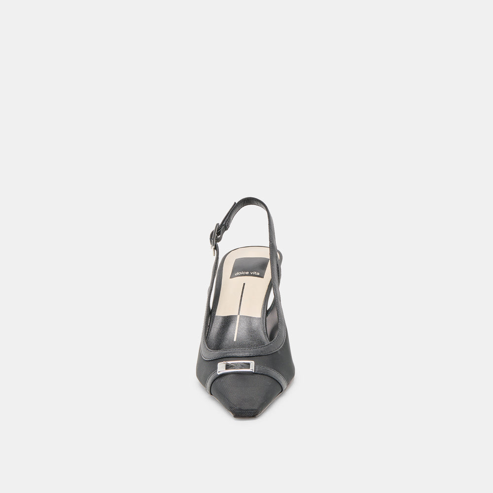 Lorine Onyx Mesh Heels | Dolce Vita Women