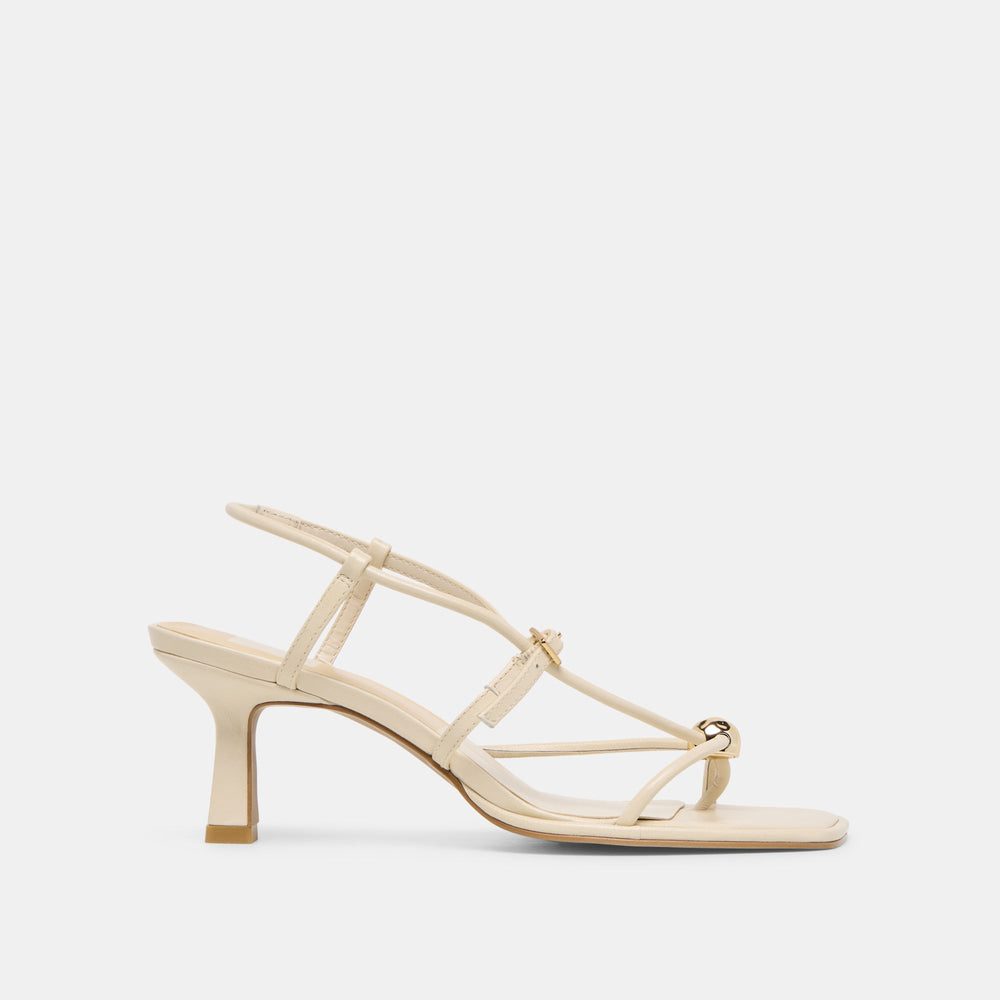 Mylee Creme Leather Heels | Dolce Vita Women