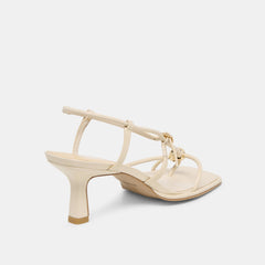 Mylee Creme Leather Heels | Dolce Vita Women