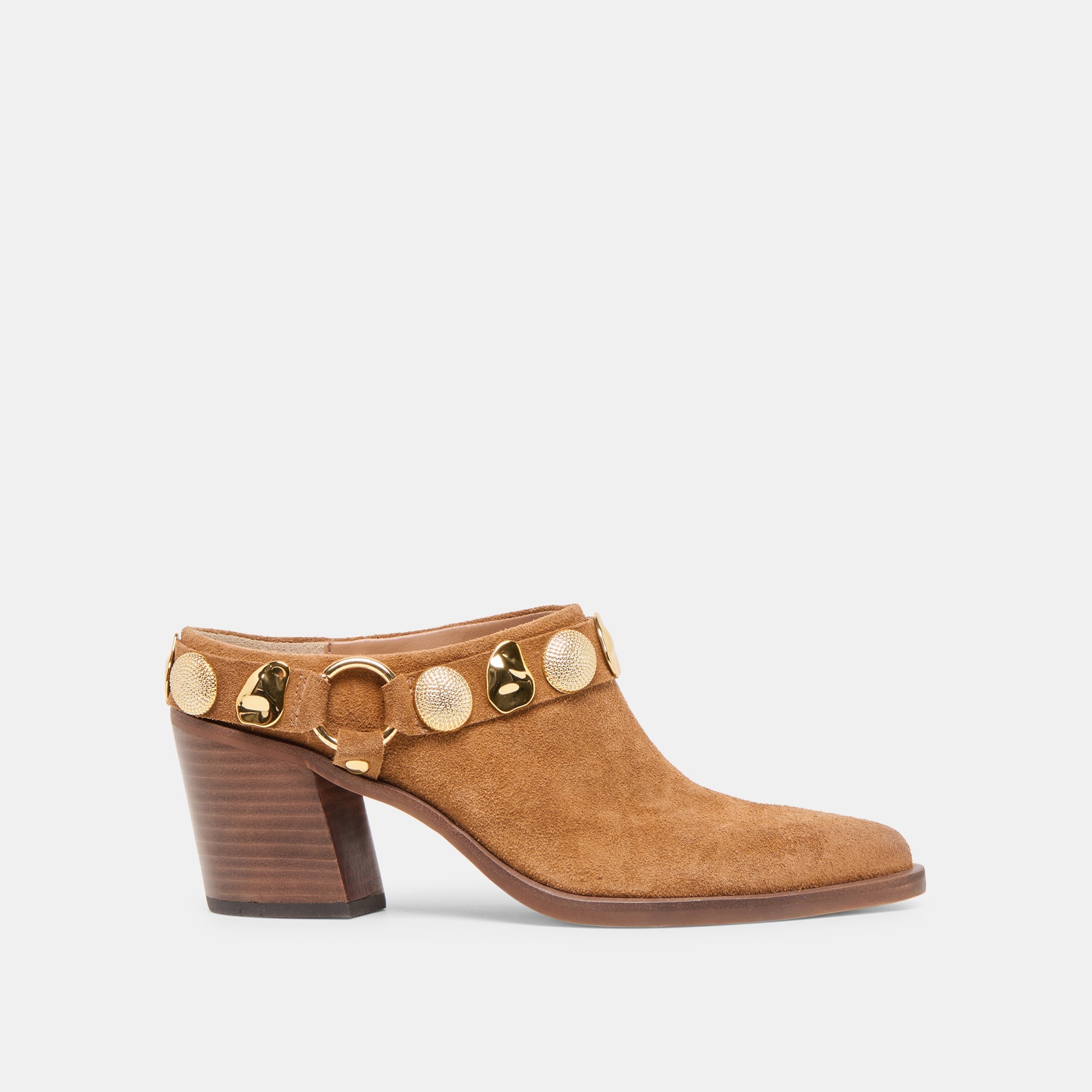 Kanyon Brown Suede Heels | Women Dolce Vita