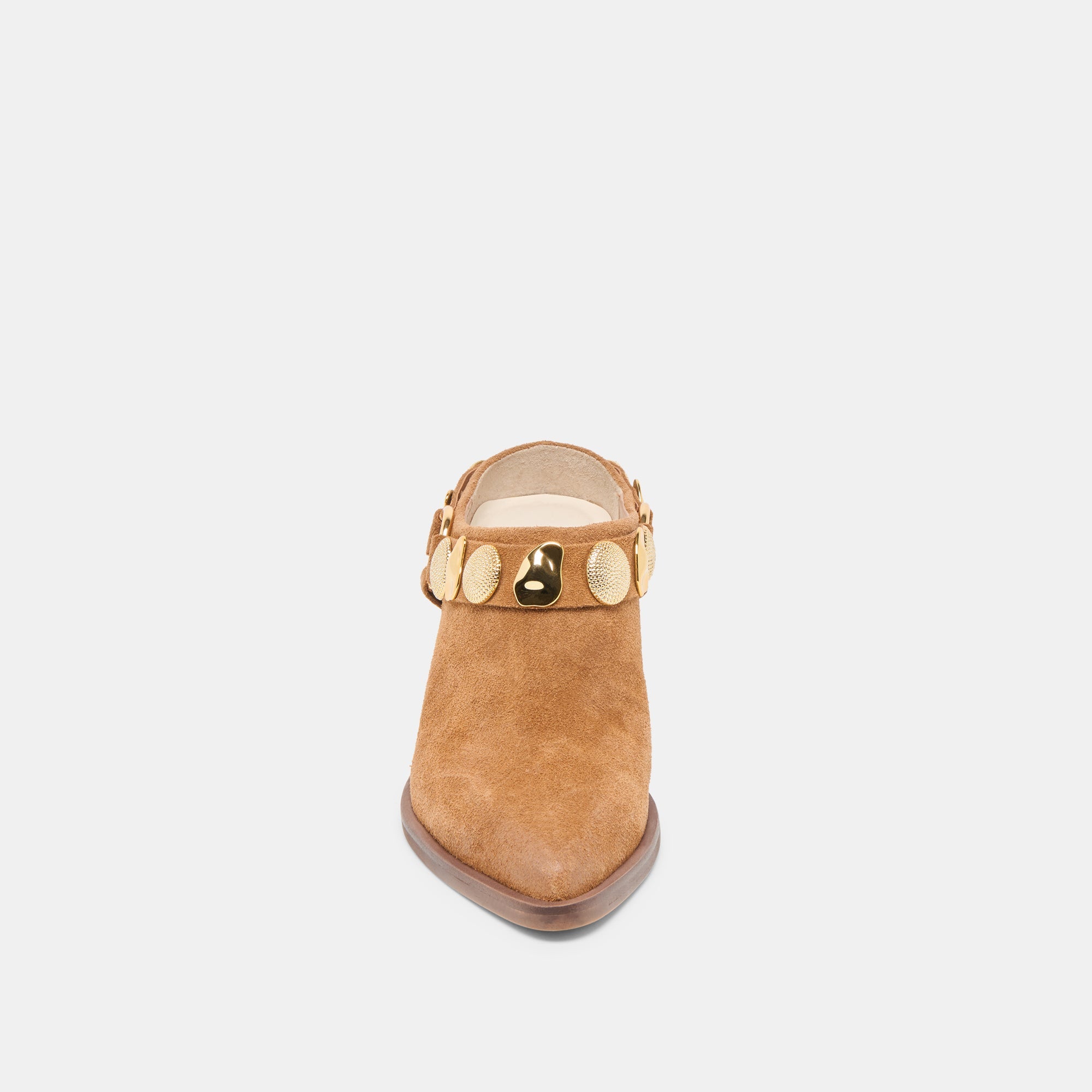 Kanyon Brown Suede Heels | Women Dolce Vita