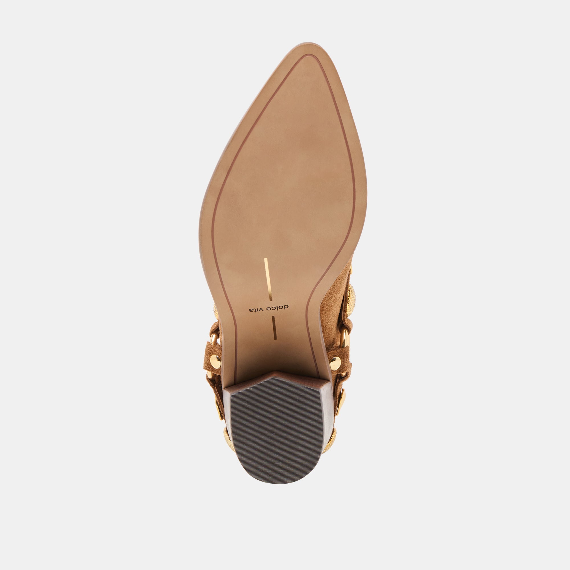 Kanyon Brown Suede Heels | Women Dolce Vita