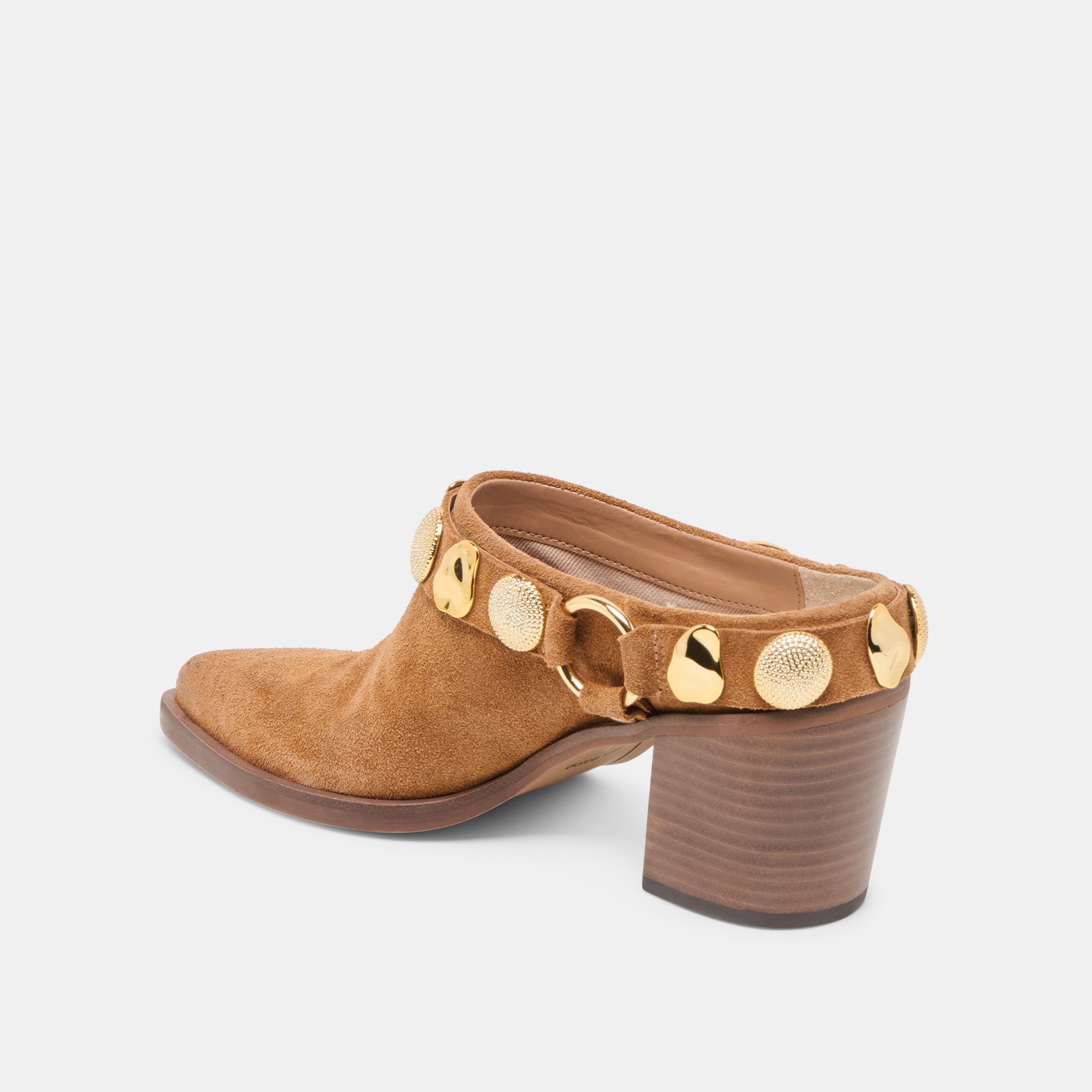 Kanyon Brown Suede Heels | Women Dolce Vita