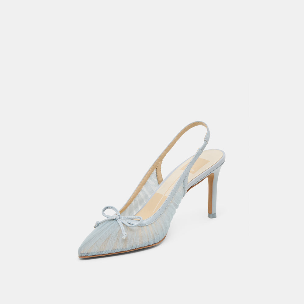 Yela Light Blue Tulle Heels | Dolce Vita Women
