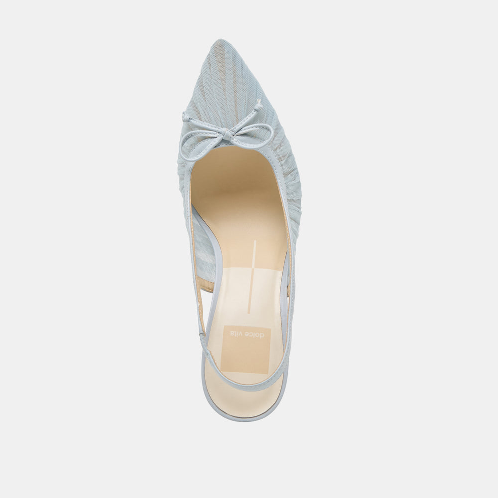 Yela Light Blue Tulle Heels | Dolce Vita Women