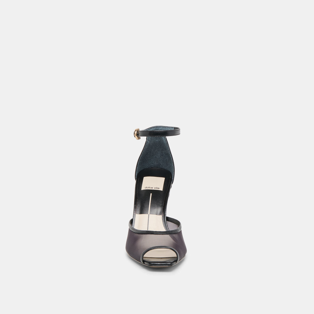Serlo Onyx Mesh Heels | Women Dolce Vita