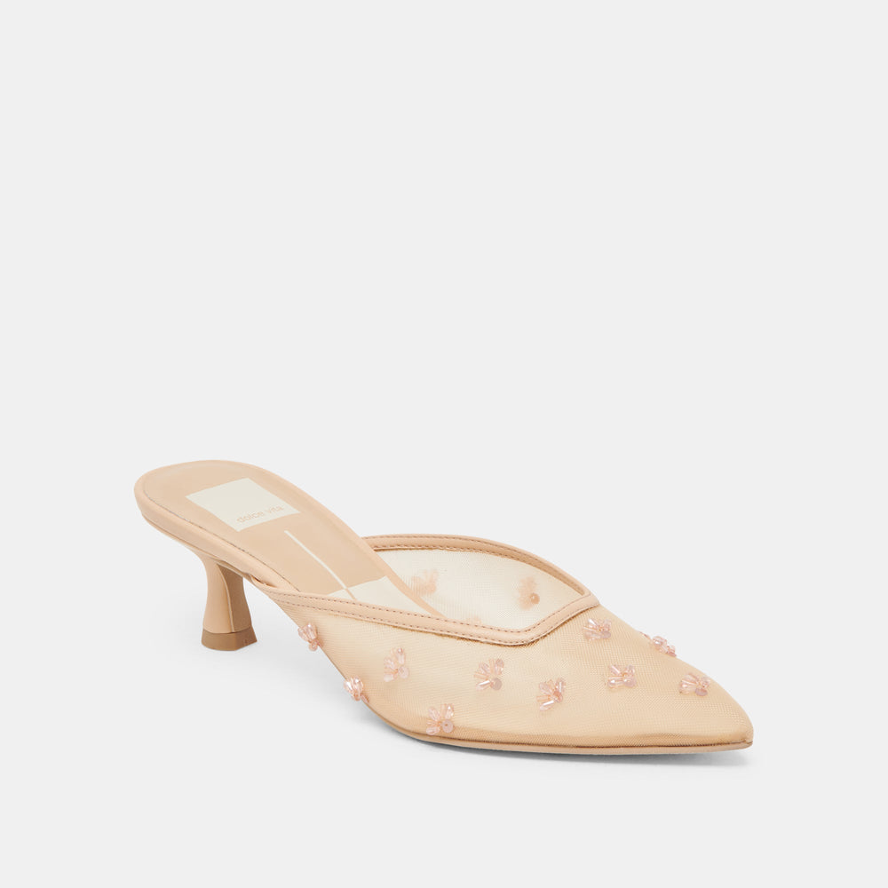 Clara French Vanilla Mesh Heels | Dolce Vita Women