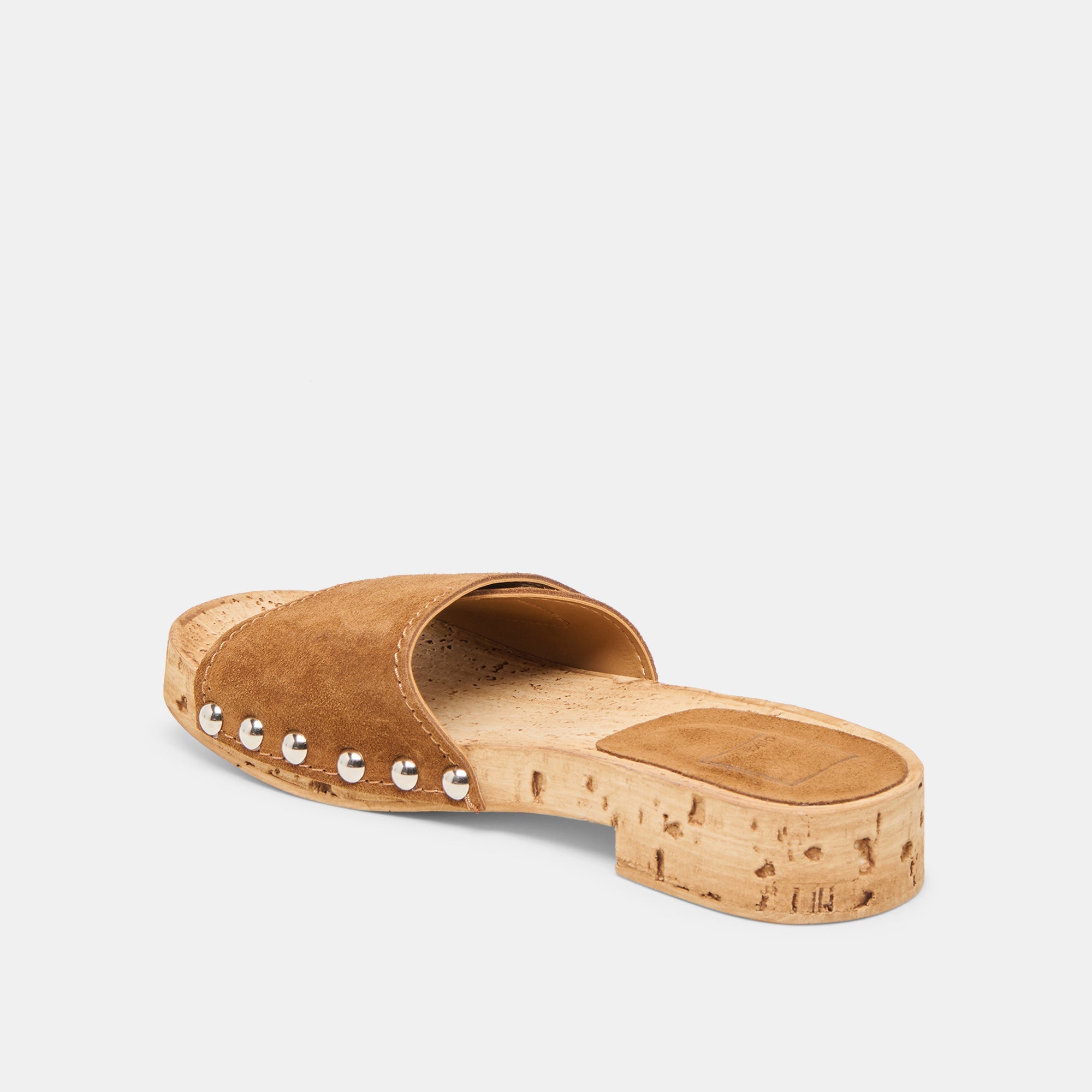 Sandy Chestnut Suede Sandals | Women Dolce Vita