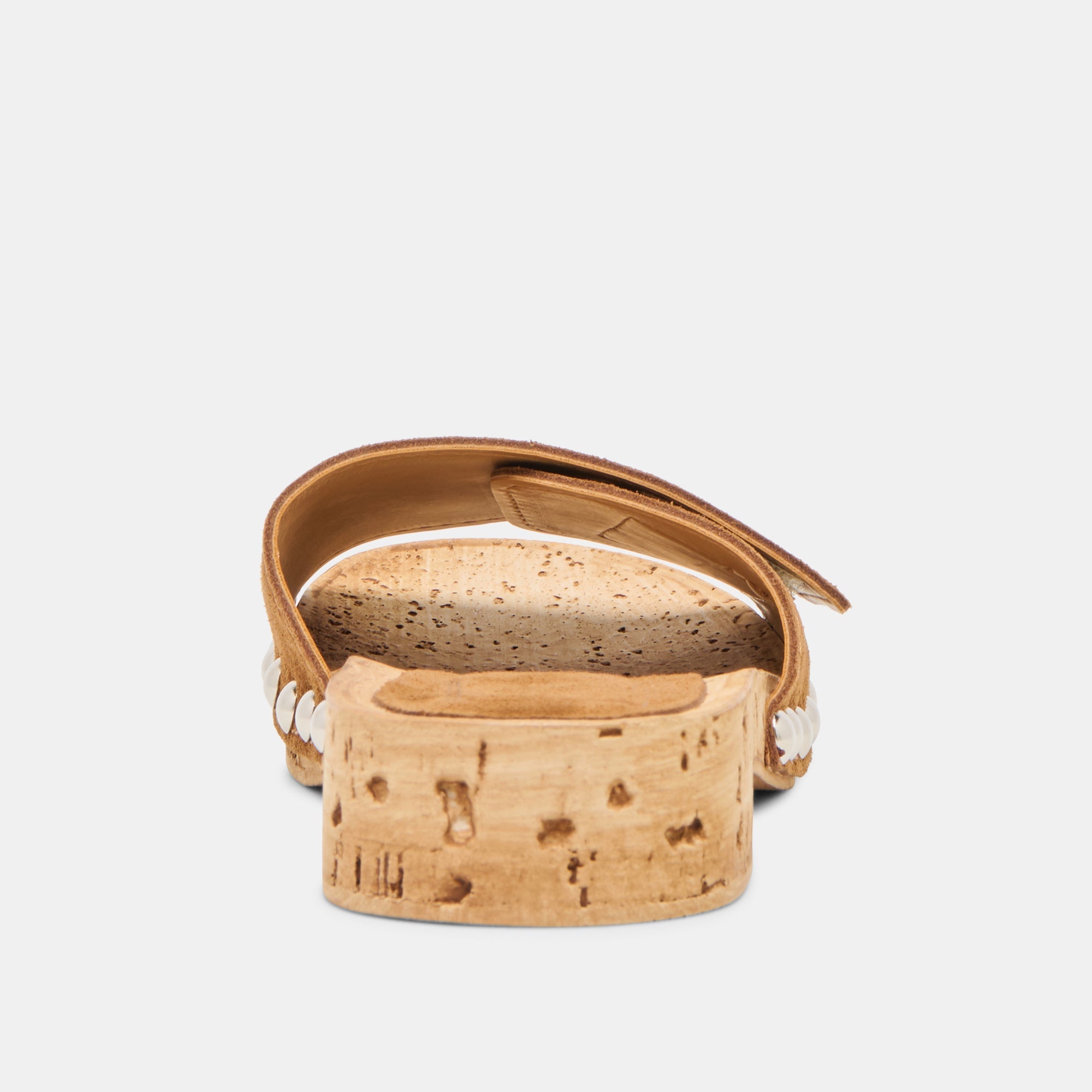 Sandy Chestnut Suede Sandals | Women Dolce Vita