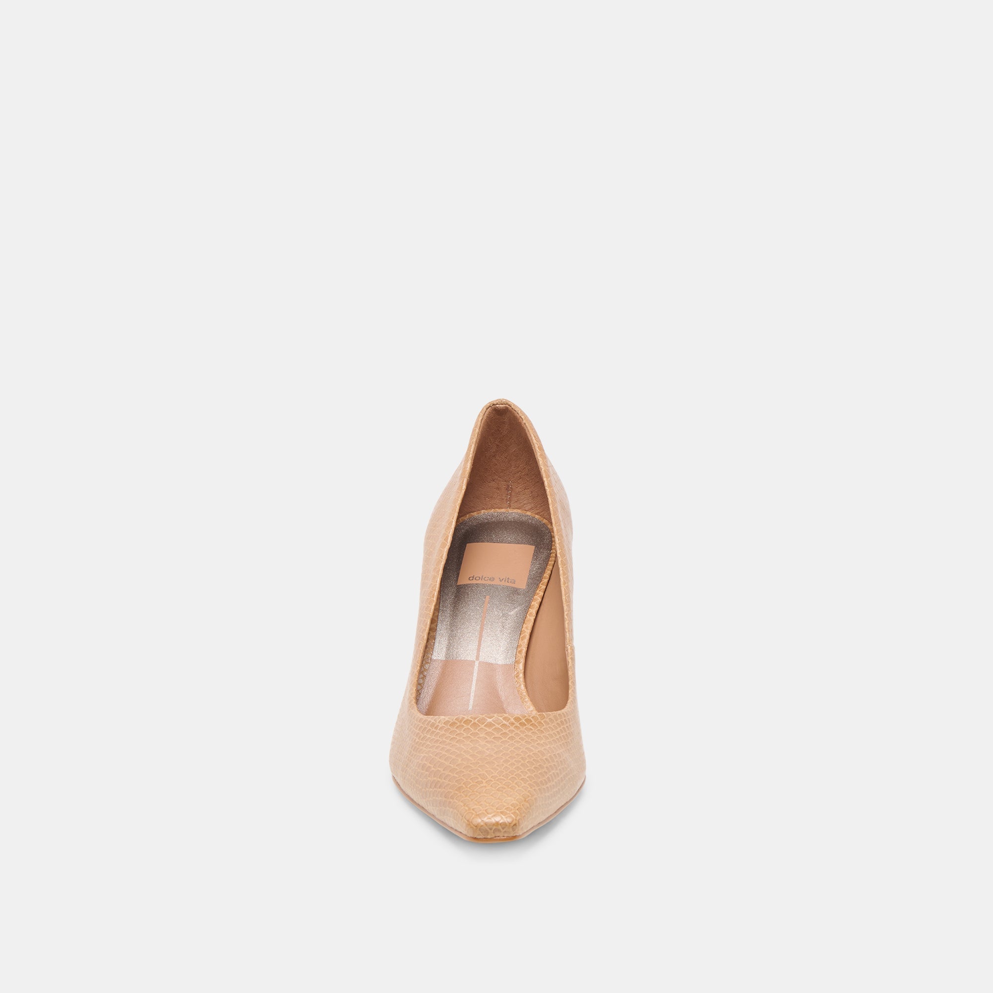 Briona Whiskey Embossed Leather Heels | Women Dolce Vita