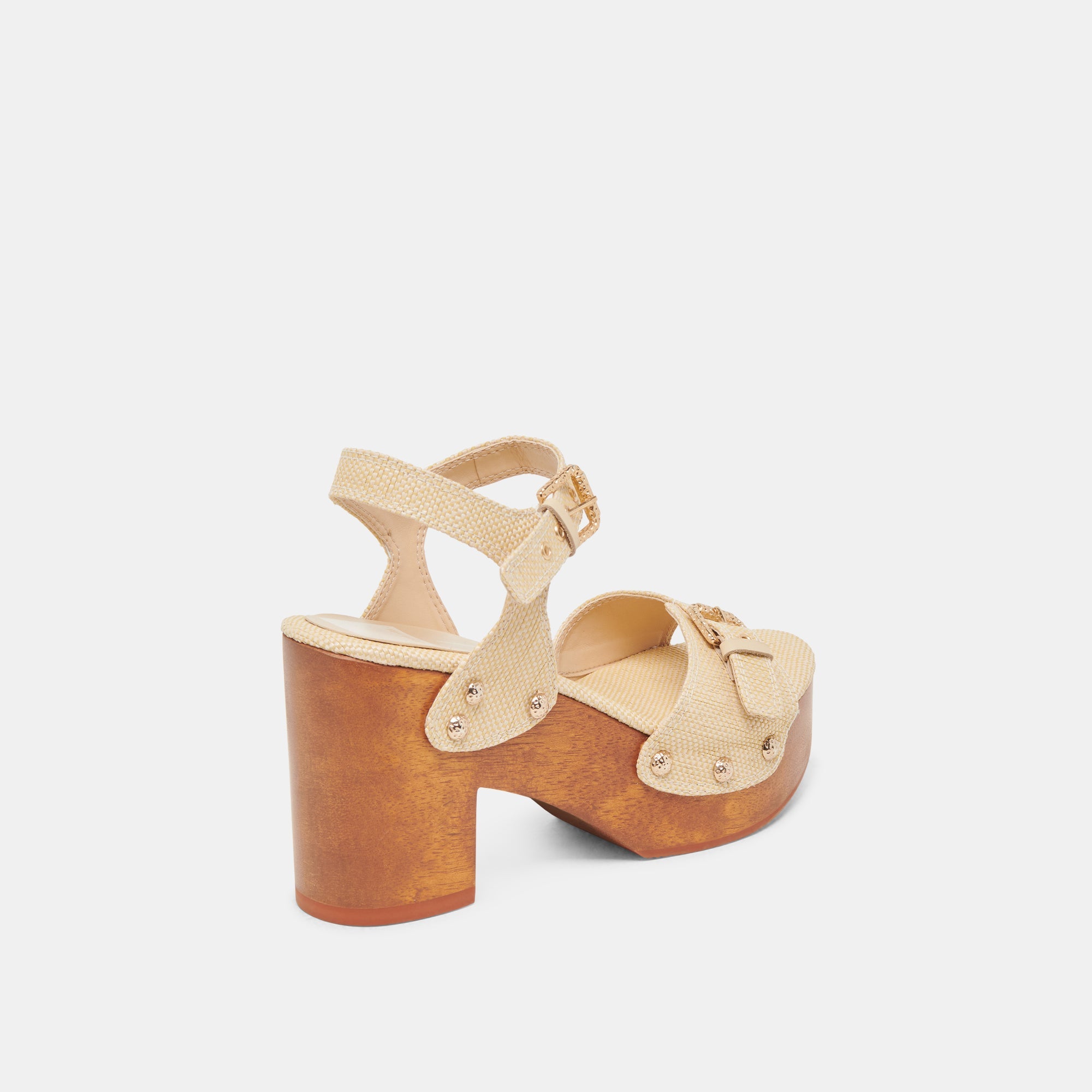 YANDY HEELS LT NATURAL RAFFIA | Dolce Vita Women