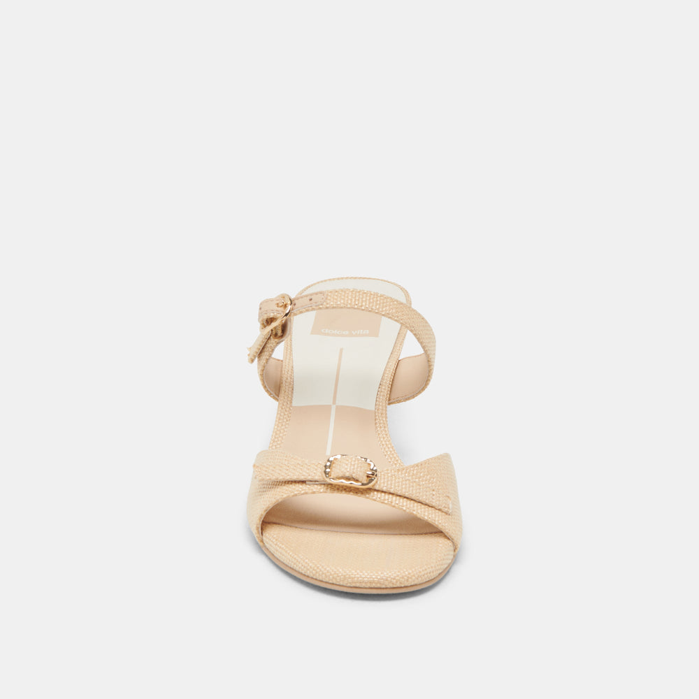 LORALI HEELS LT NATURAL RAFFIA | Women Dolce Vita