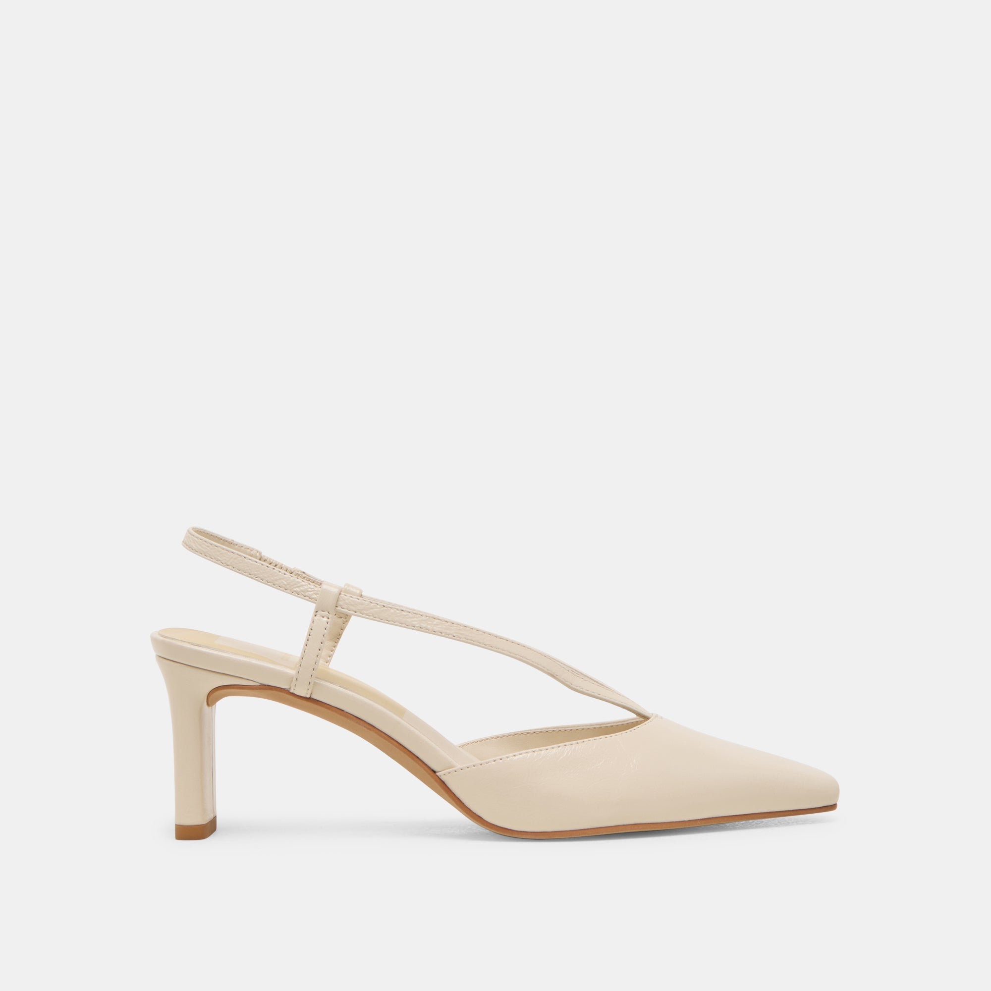 Ginay Bone Leather Heels | Women Dolce Vita