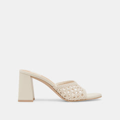 MARGOE HEELS CREME WOVEN STELLA | Dolce Vita Women