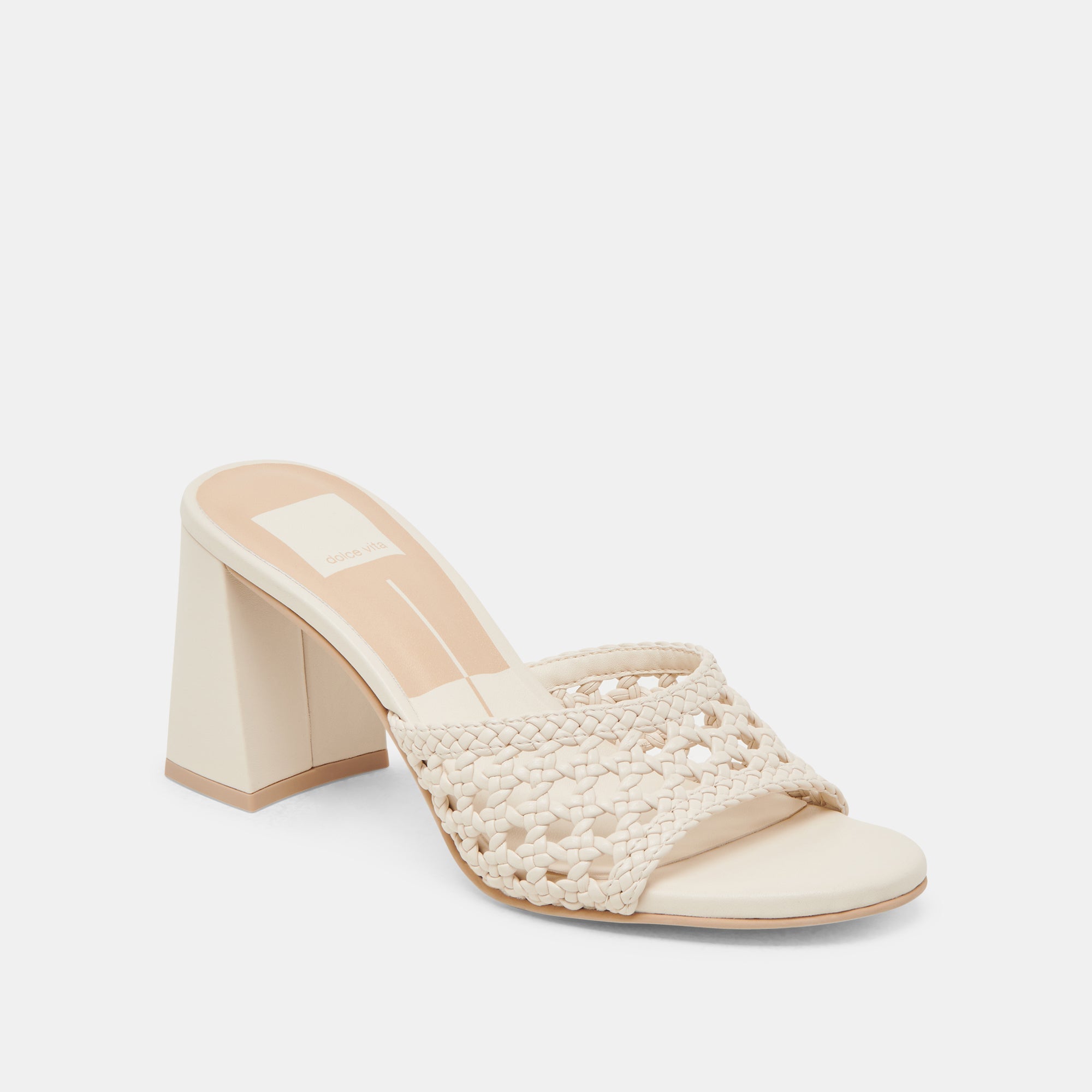 MARGOE HEELS CREME WOVEN STELLA | Dolce Vita Women