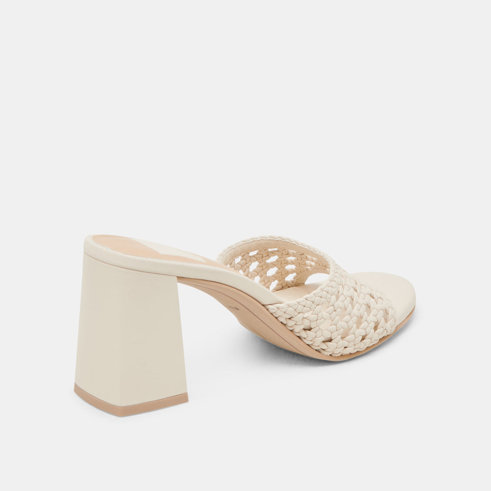 MARGOE HEELS CREME WOVEN STELLA | Dolce Vita Women
