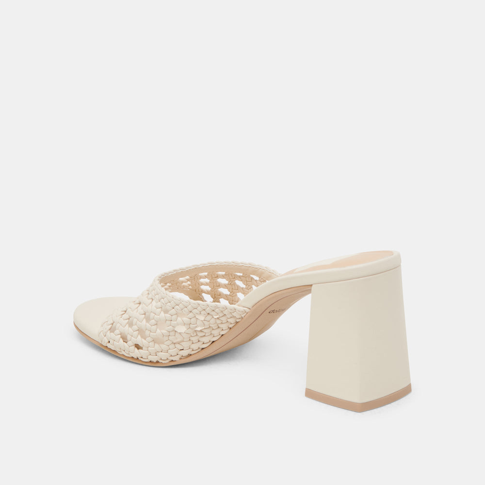 MARGOE HEELS CREME WOVEN STELLA | Dolce Vita Women