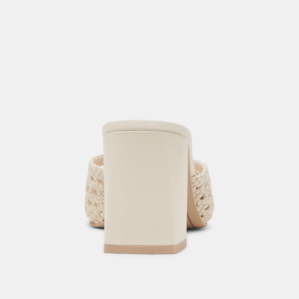 MARGOE HEELS CREME WOVEN STELLA | Dolce Vita Women