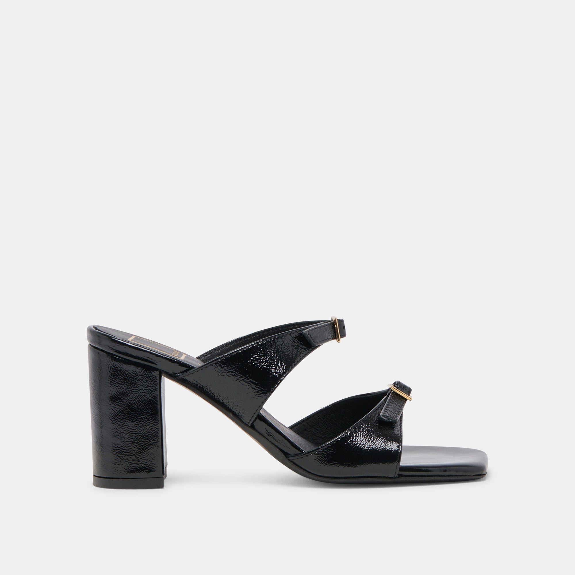 SHANE HEELS MIDNIGHT CRINKLE PATENT | Dolce Vita Women