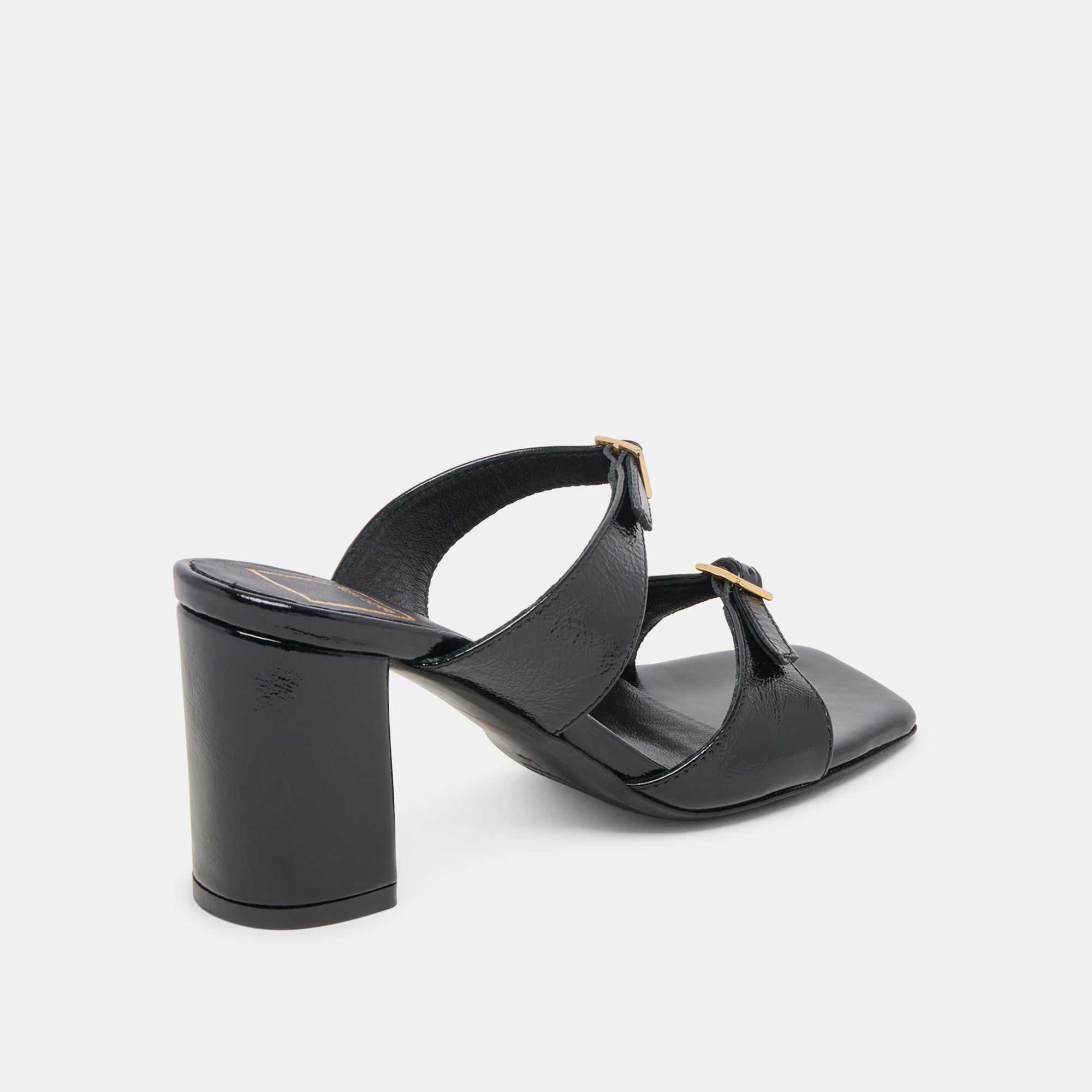 SHANE HEELS MIDNIGHT CRINKLE PATENT | Dolce Vita Women
