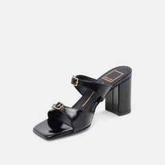 SHANE HEELS MIDNIGHT CRINKLE PATENT | Dolce Vita Women