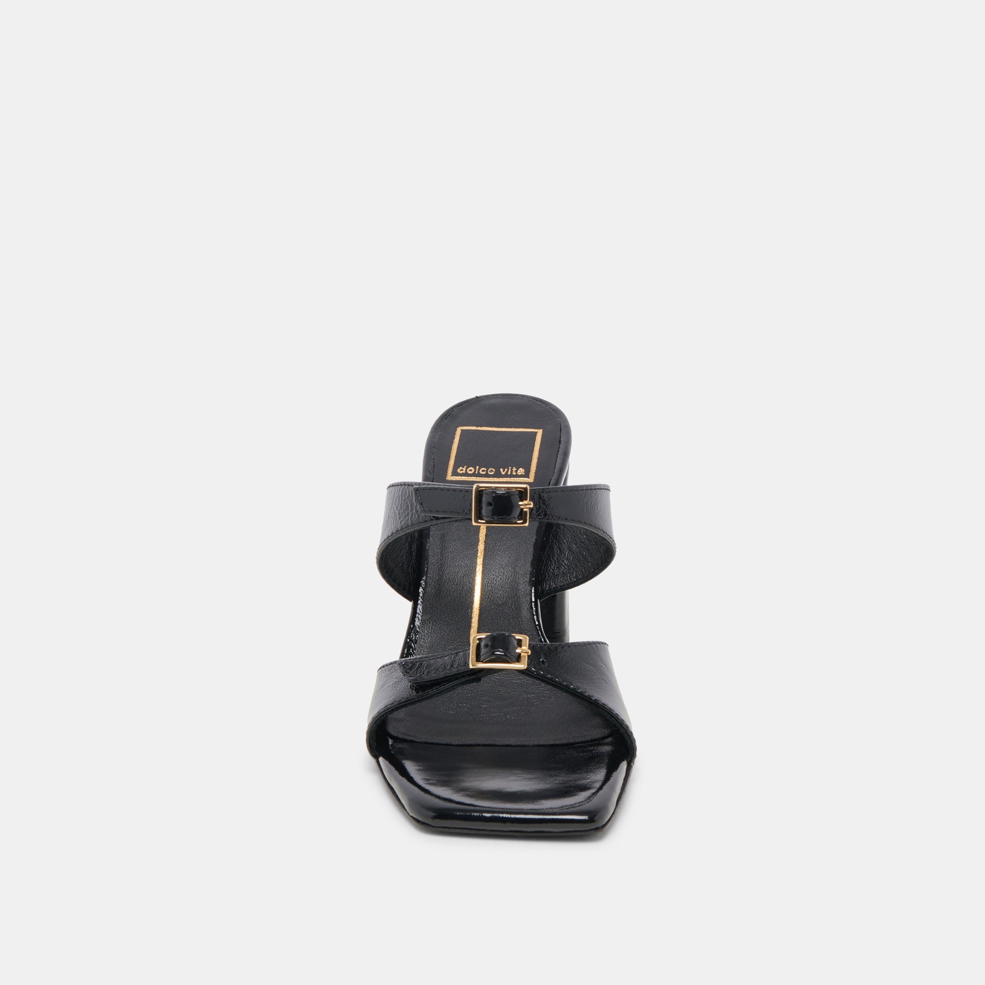 SHANE HEELS MIDNIGHT CRINKLE PATENT | Dolce Vita Women