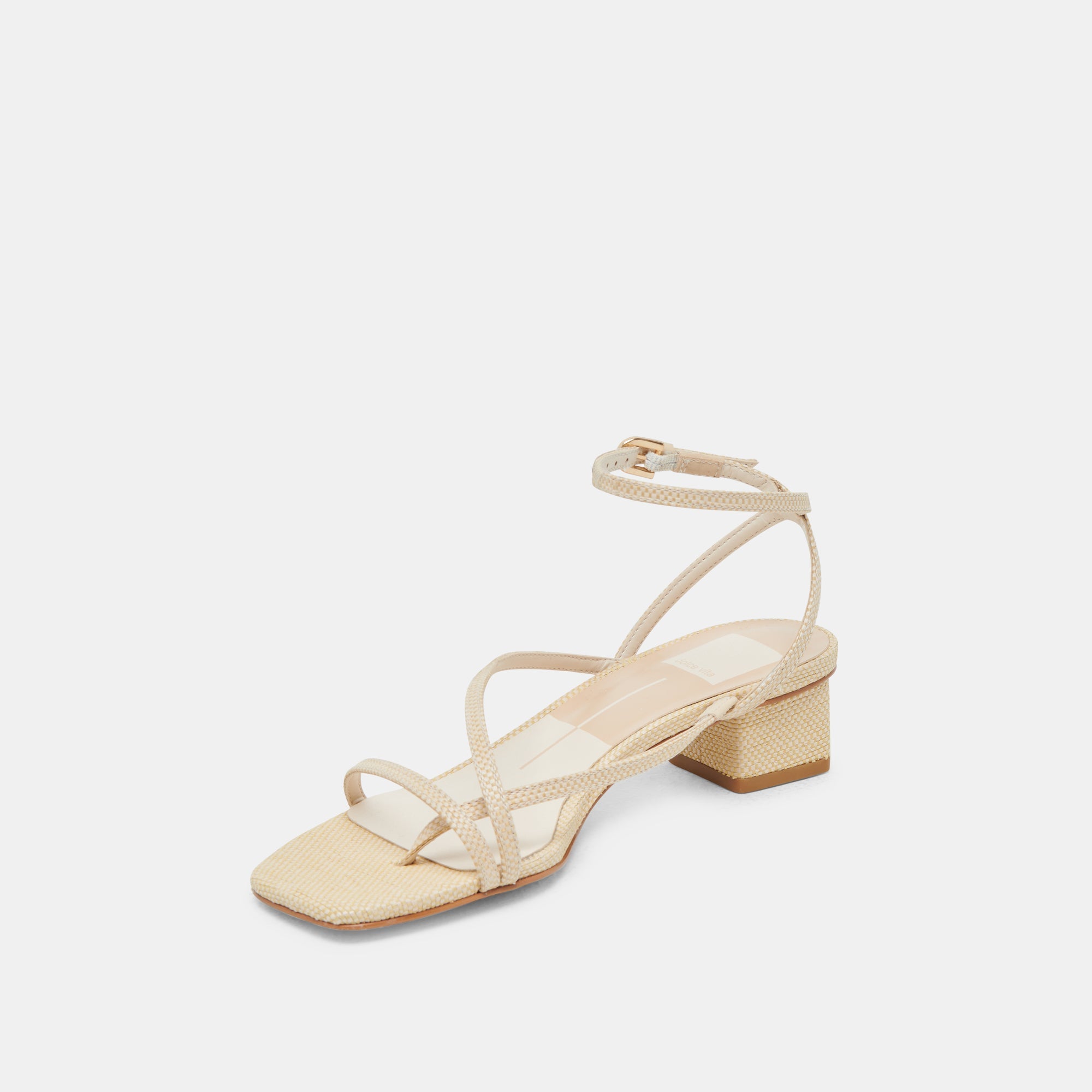 KARLOS SANDALS NATURAL WOVEN RAFFIA | Women Dolce Vita