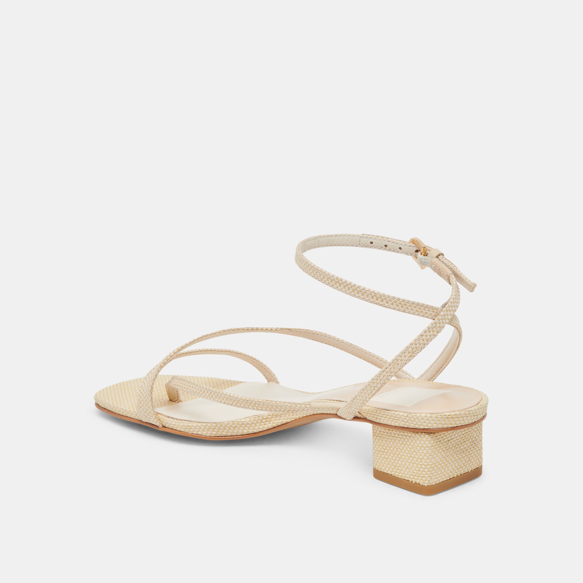 KARLOS SANDALS NATURAL WOVEN RAFFIA | Women Dolce Vita
