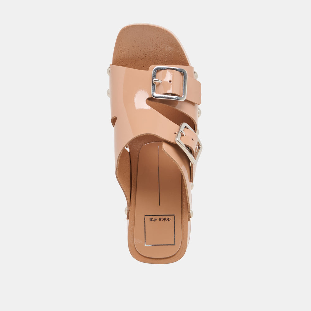 Melody Tan Leather Heels | Women Dolce Vita