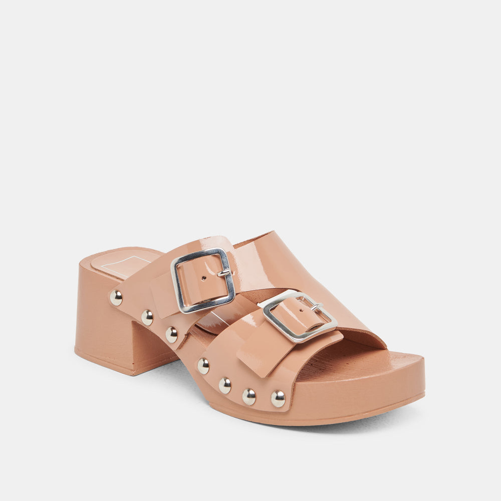 Melody Tan Leather Heels | Women Dolce Vita