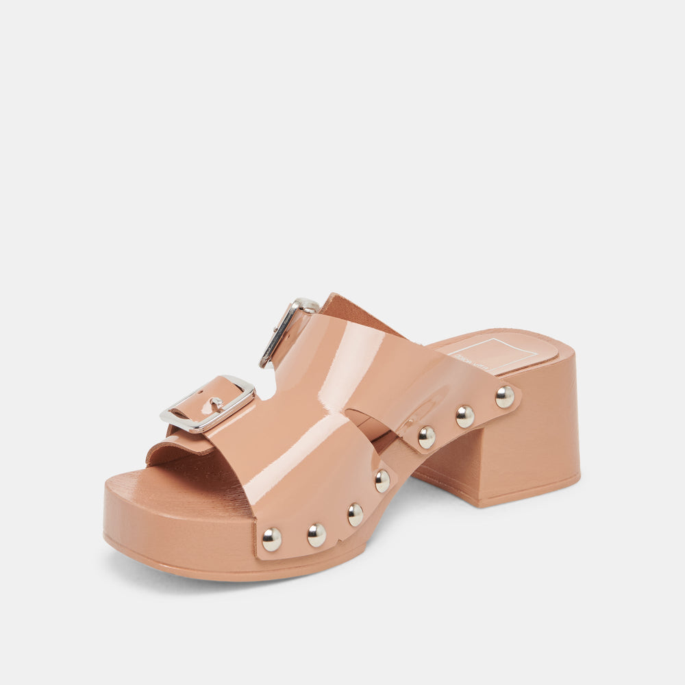 Melody Tan Leather Heels | Women Dolce Vita