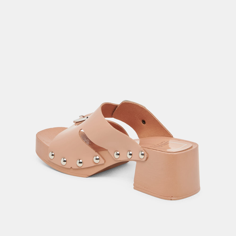 Melody Tan Leather Heels | Women Dolce Vita